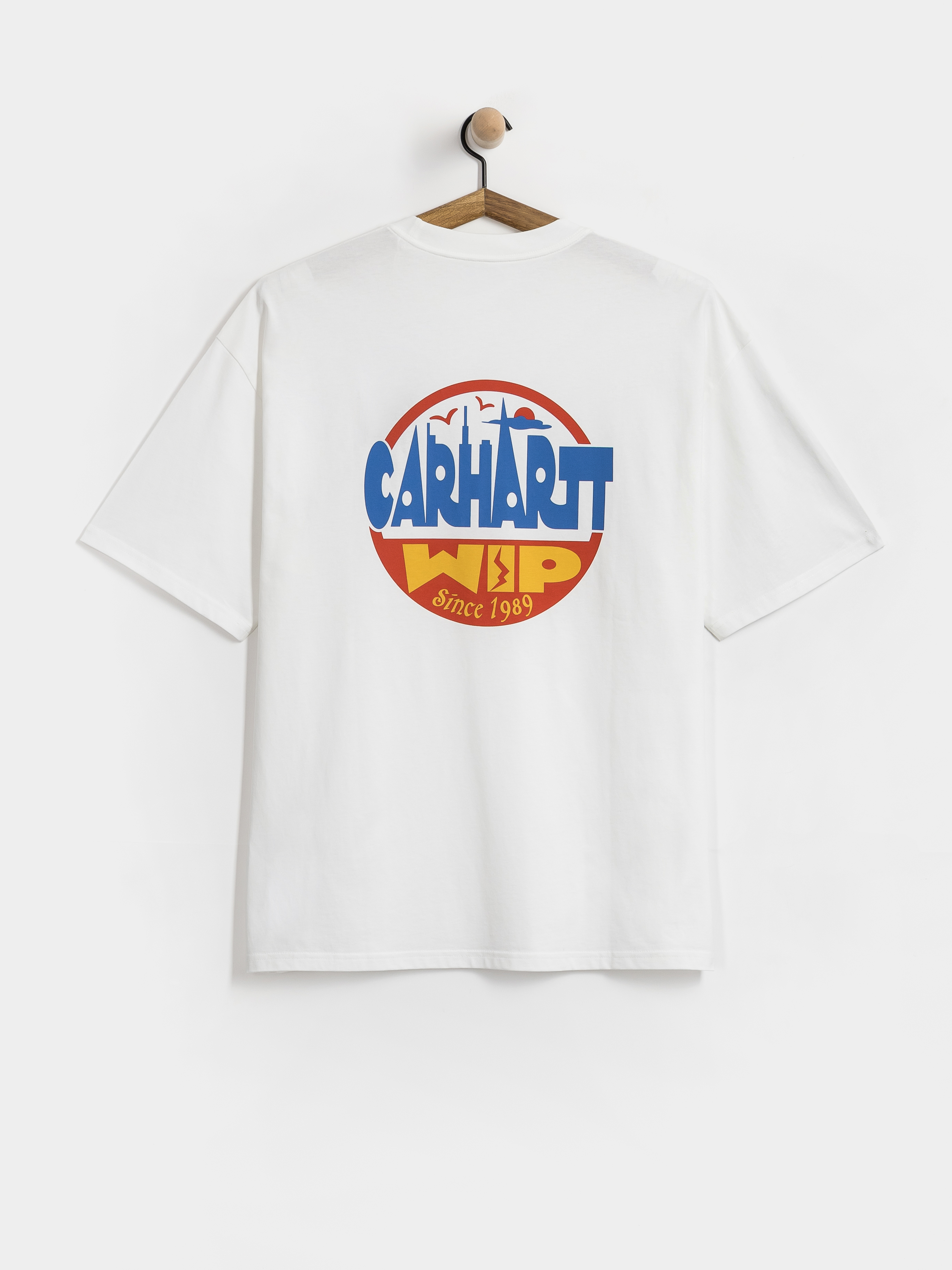 Tričko Carhartt WIP Luggage Label (white)