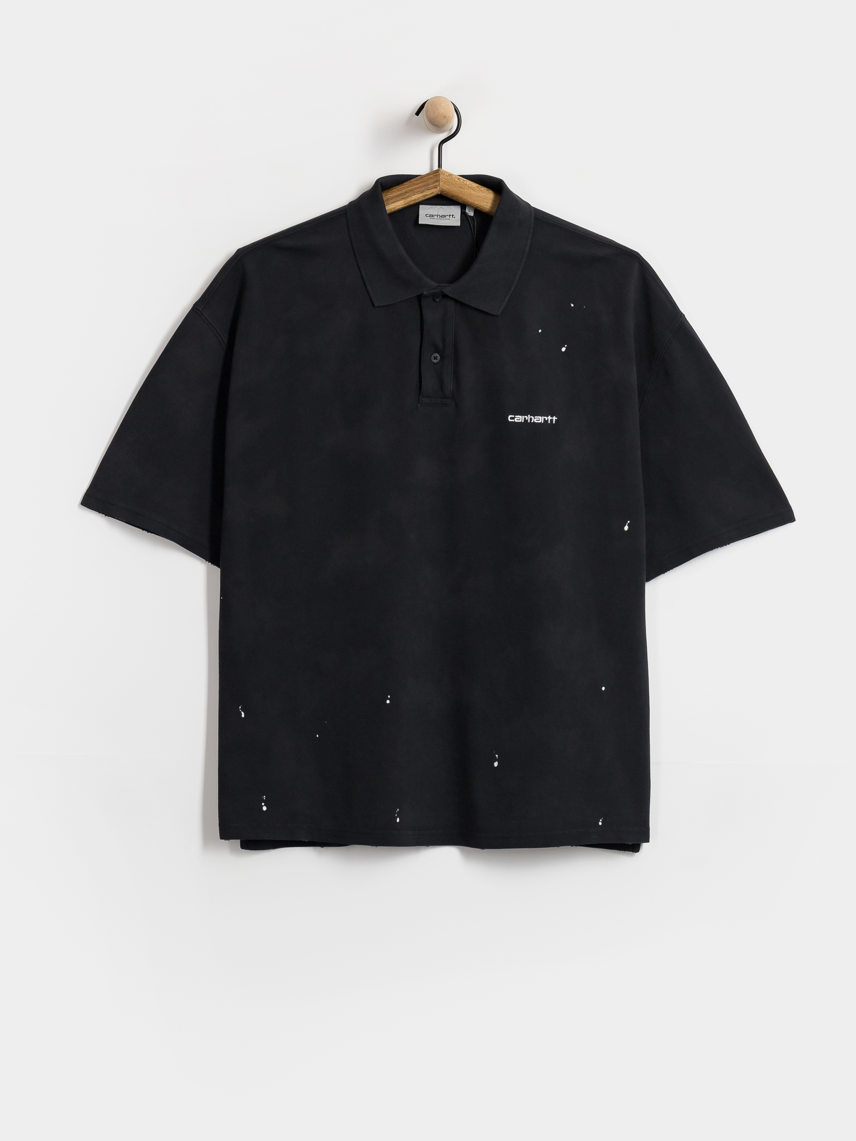 Tričko Carhartt WIP Painter Polo (black)