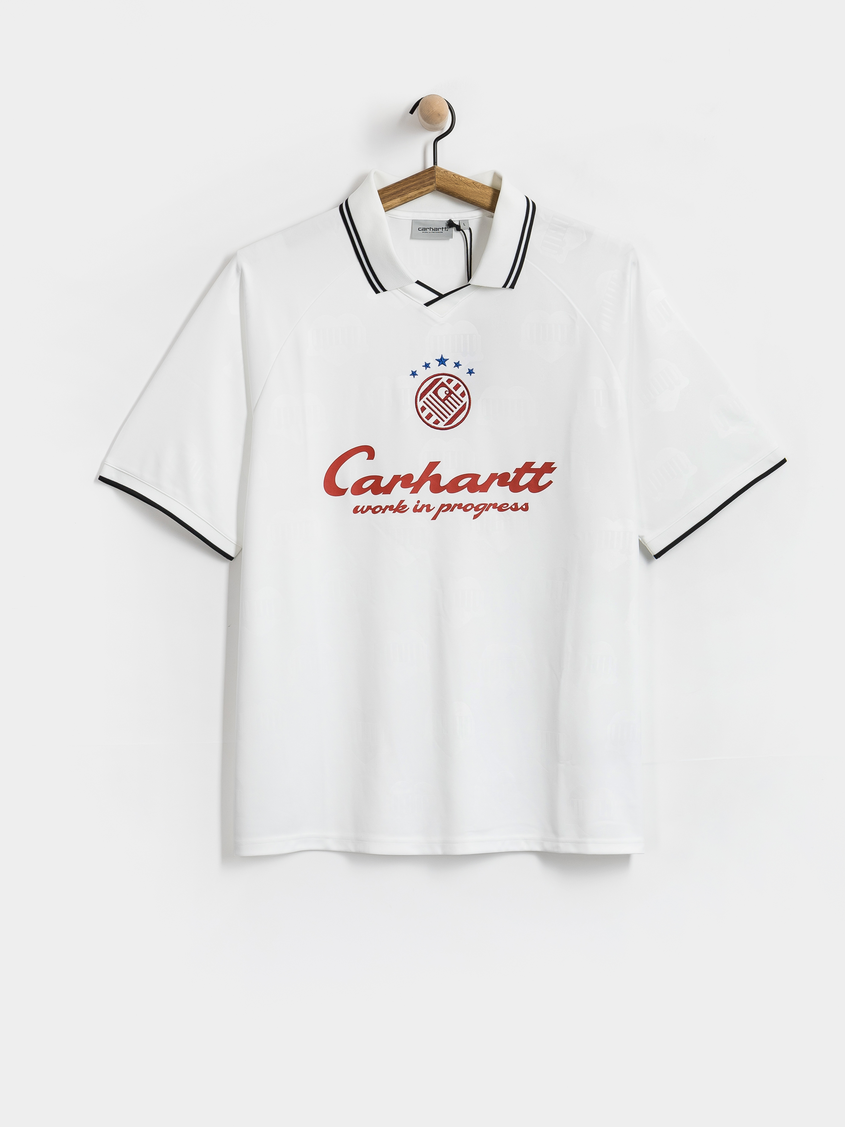 Triu010dko Carhartt WIP Terrace Football (heart train jacquard white)
