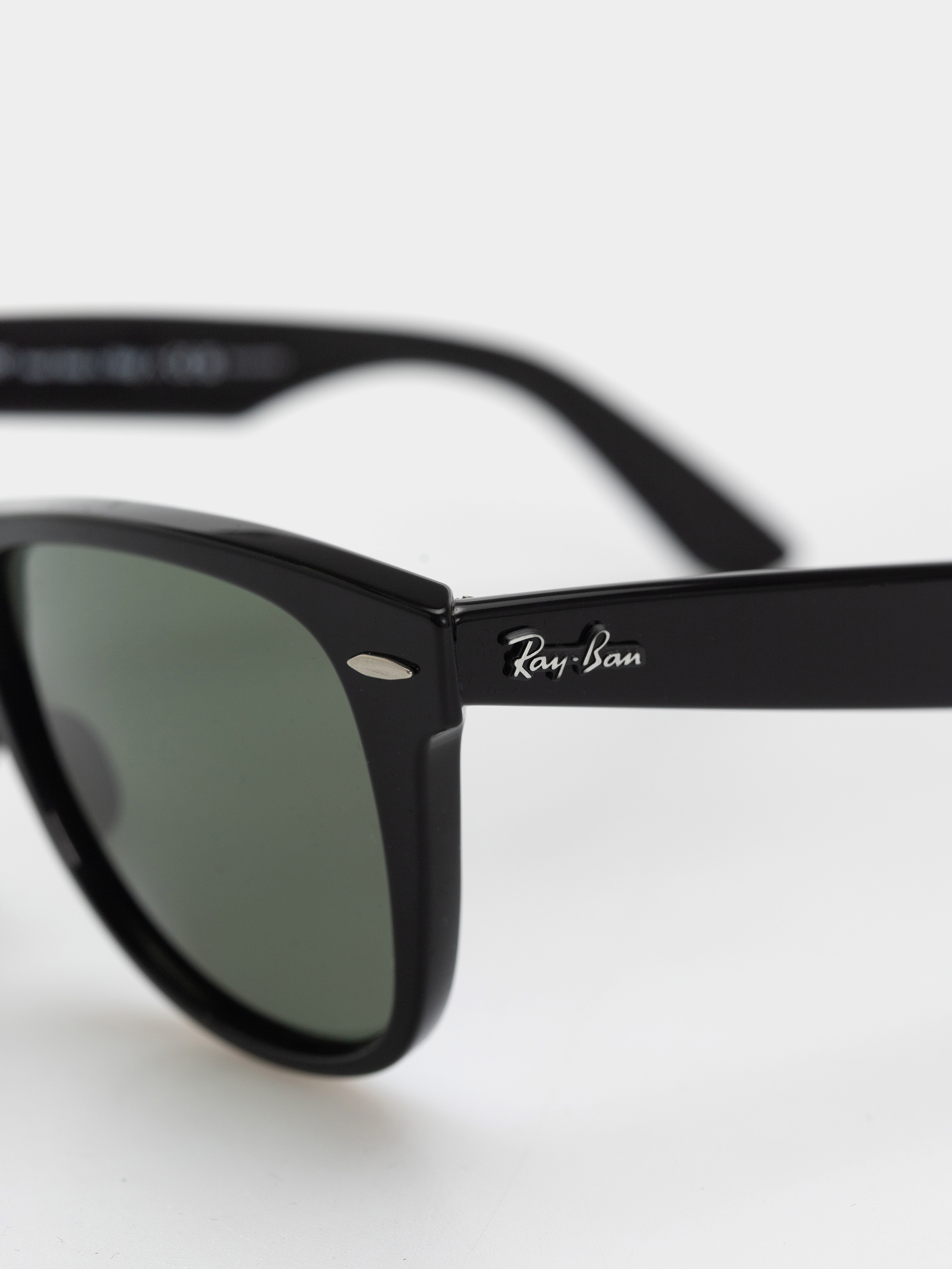 Sluneční brýle Ray-Ban Original Wayfarer Classic (polerowany czarny/zielone z polaryzacją)