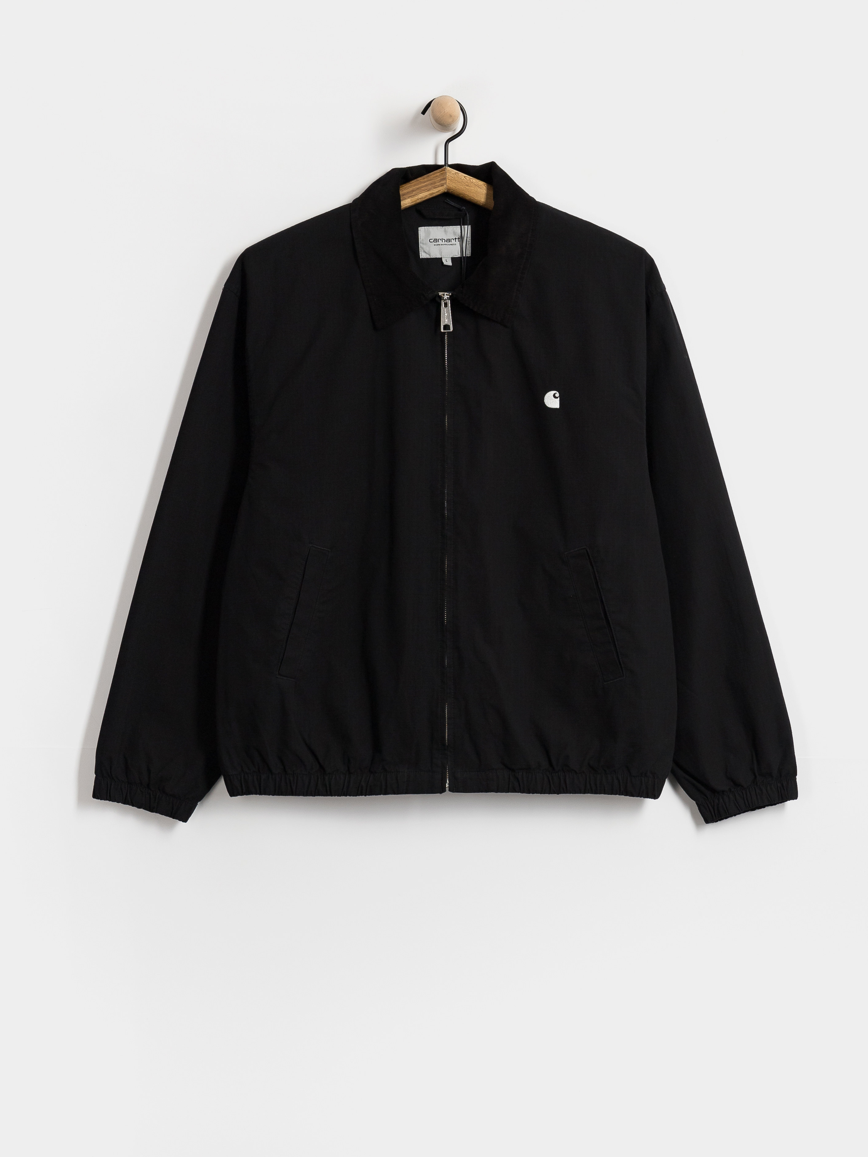 Bunda Carhartt WIP Madison Ripstop (black/wax)