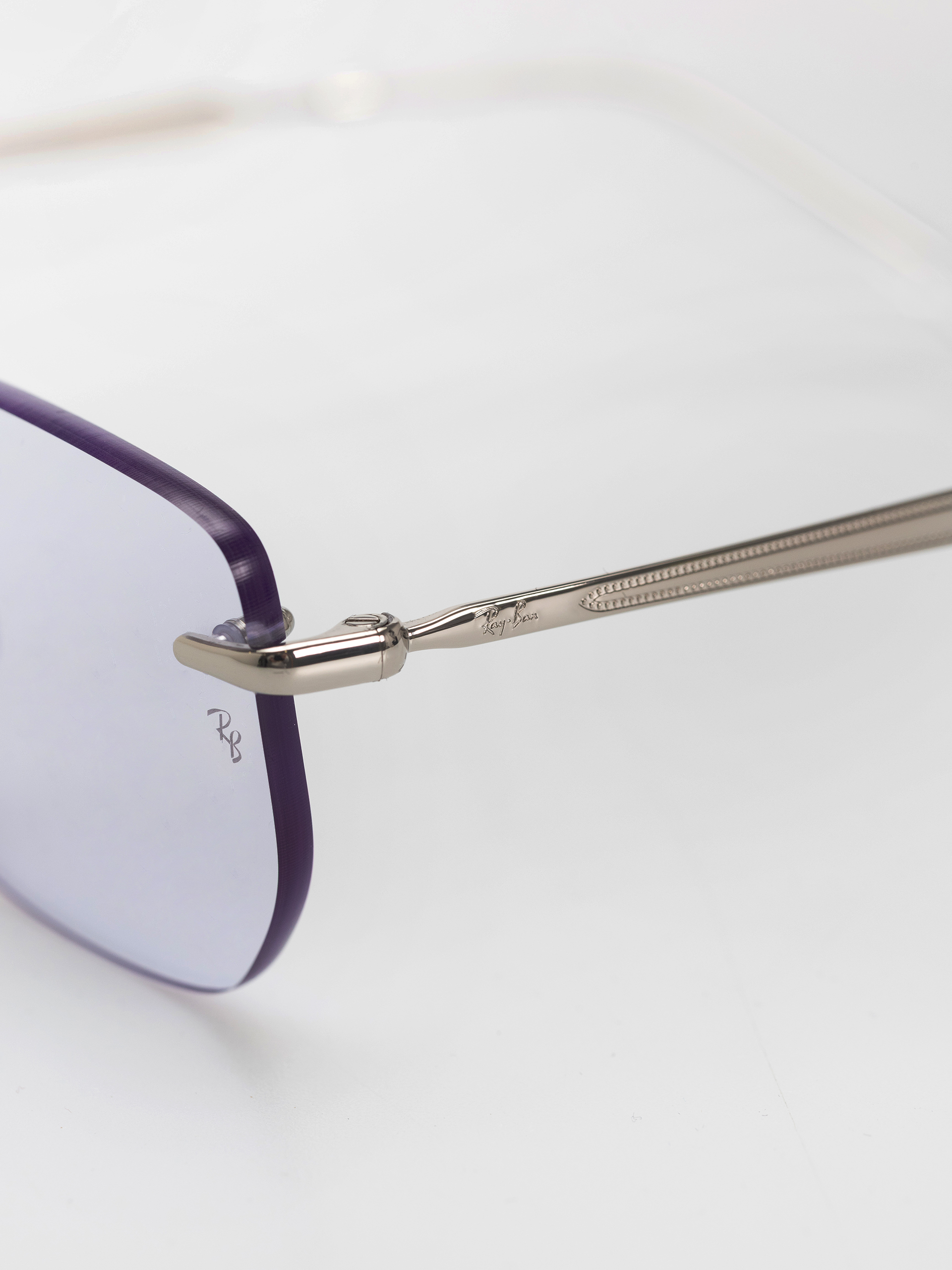 Sluneční brýle Ray-Ban Rb3768 Transitions Color Touch (polerowany srebrny/ametyst transitions)