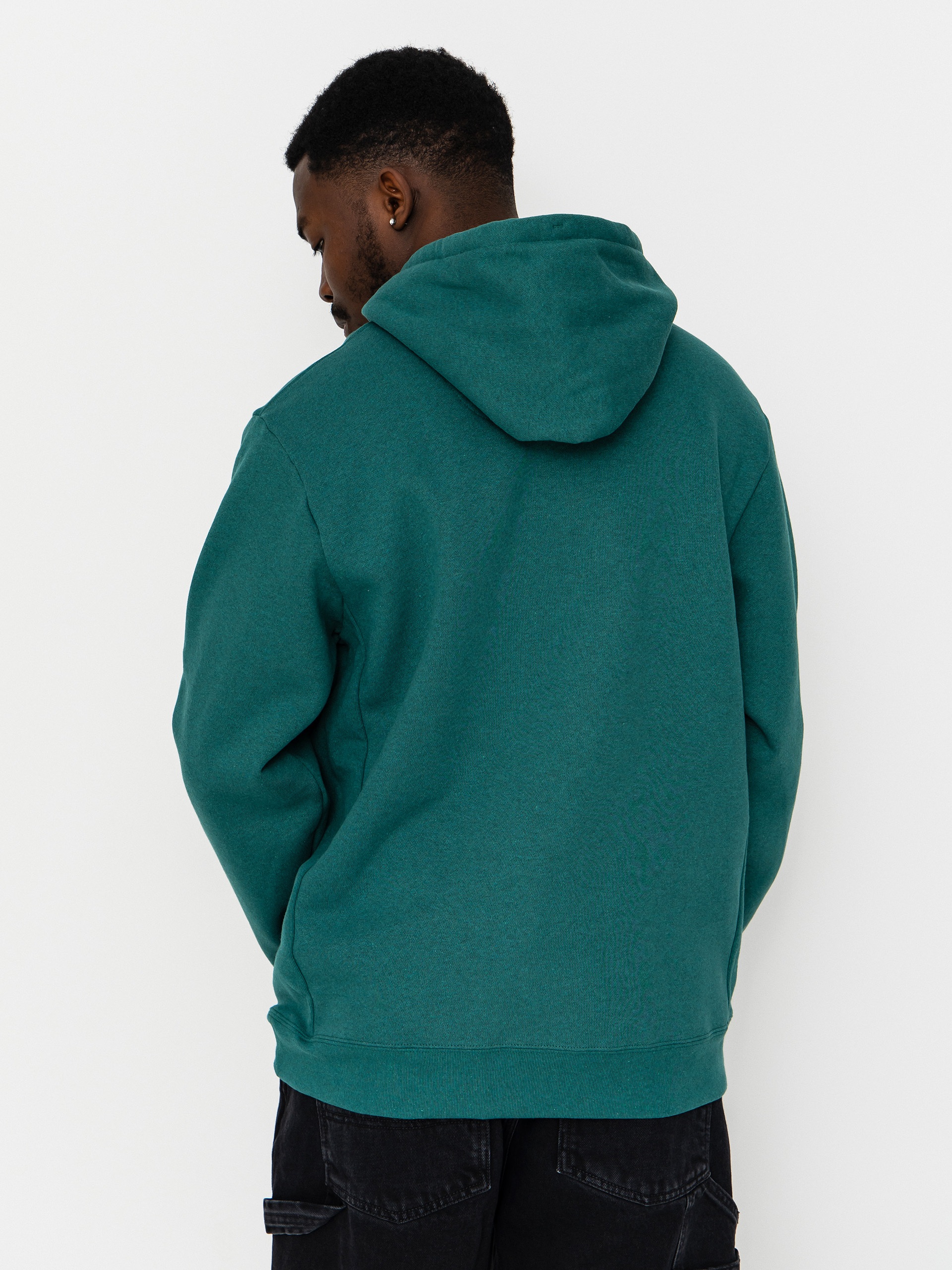 Mikina s kapucí Patagonia P 6 Label Uprisal HD (gem green)