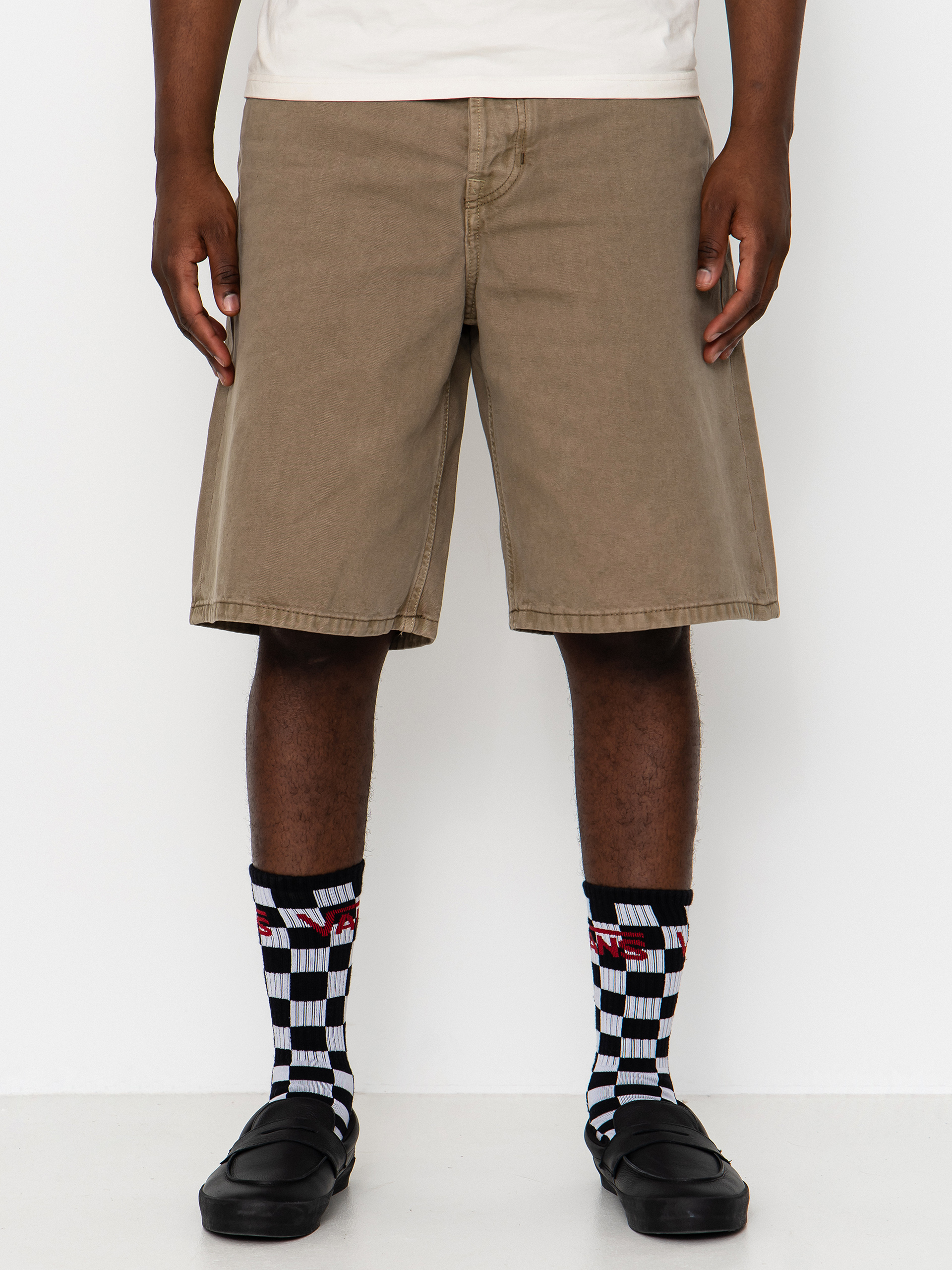 Krau0165asy Vans Lx Check 5 Baggy Denim (bay leaf)