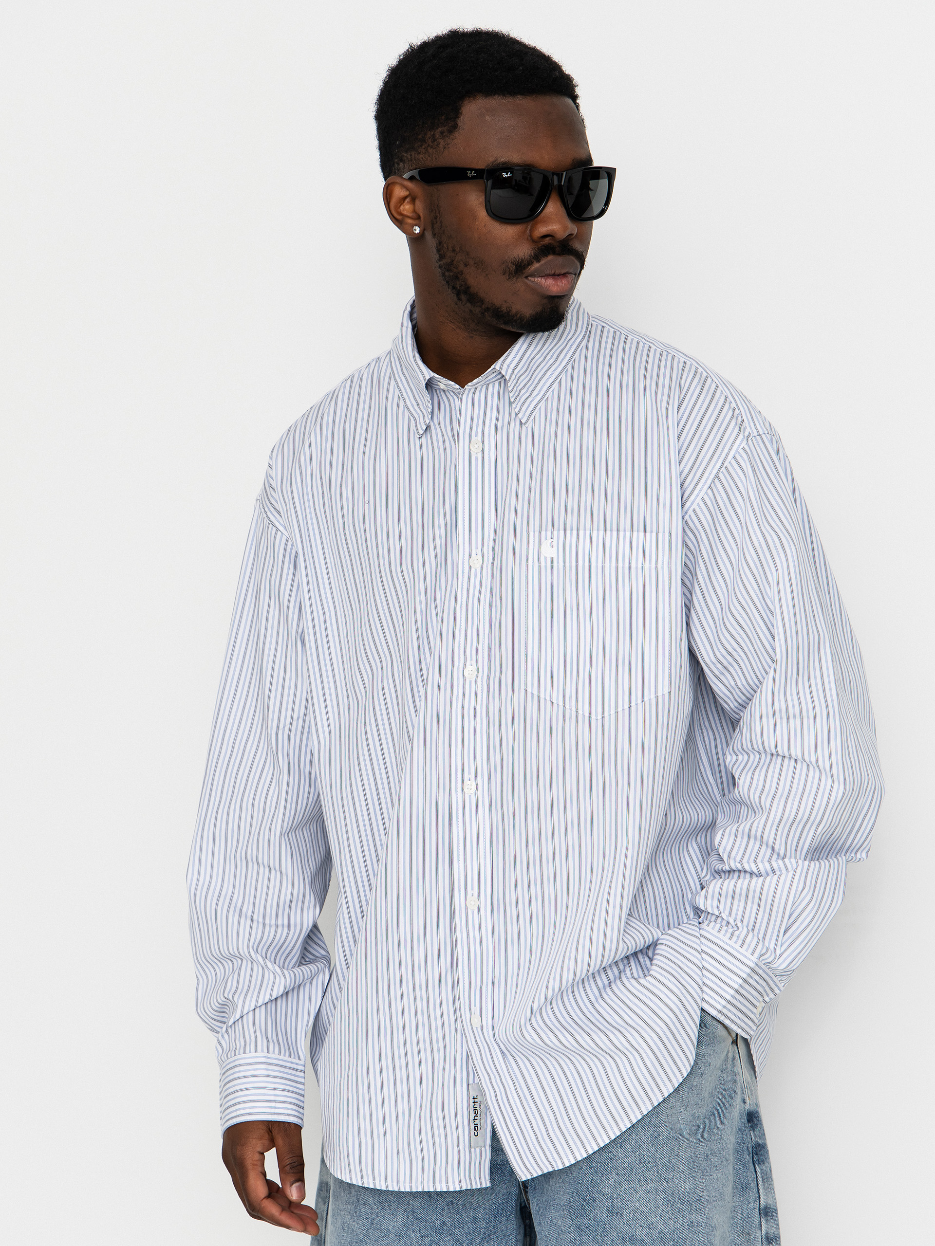 Kou0161ile Carhartt WIP Keene (keene stripe white)