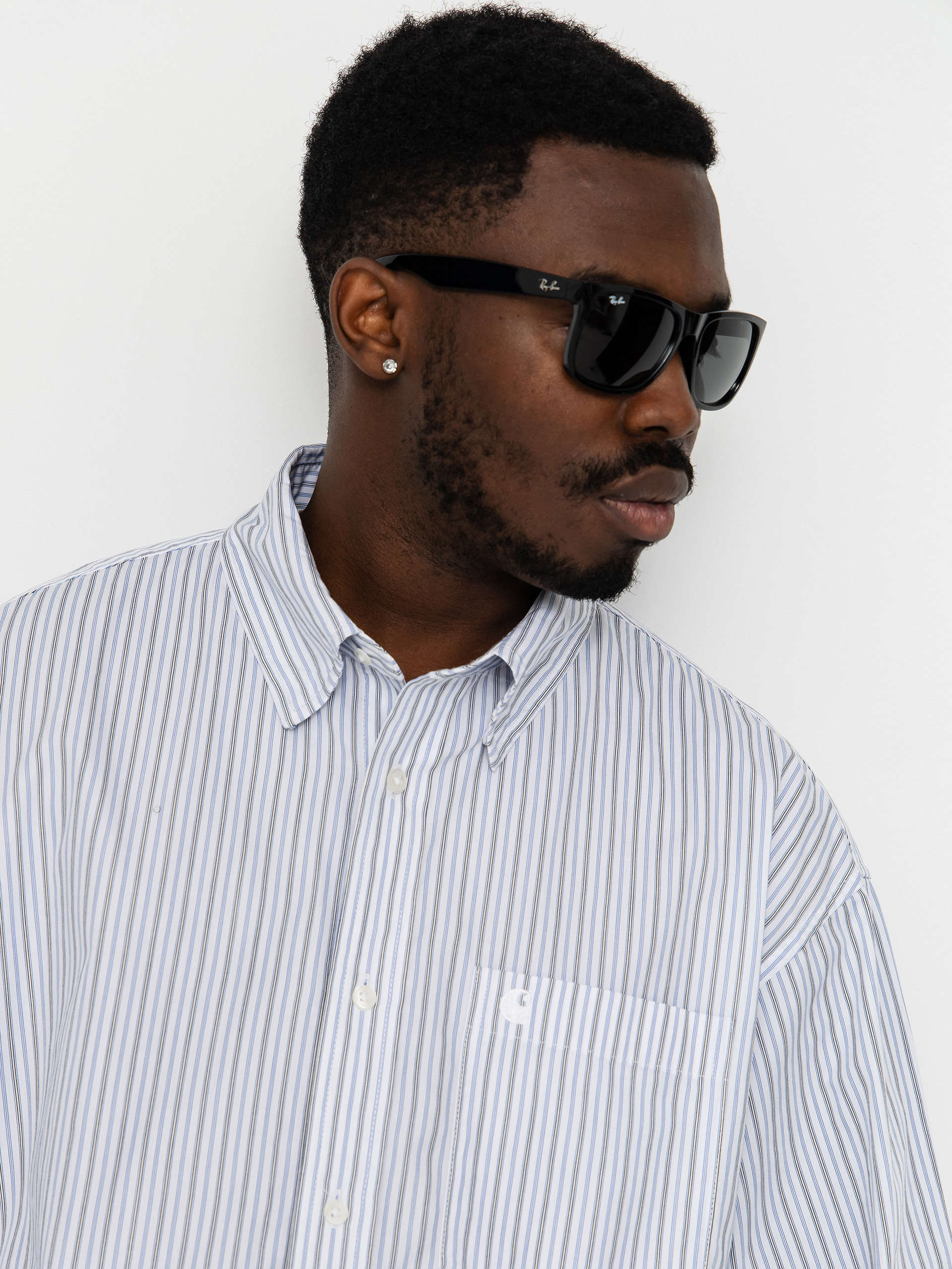 Košile Carhartt WIP Keene (keene stripe white)