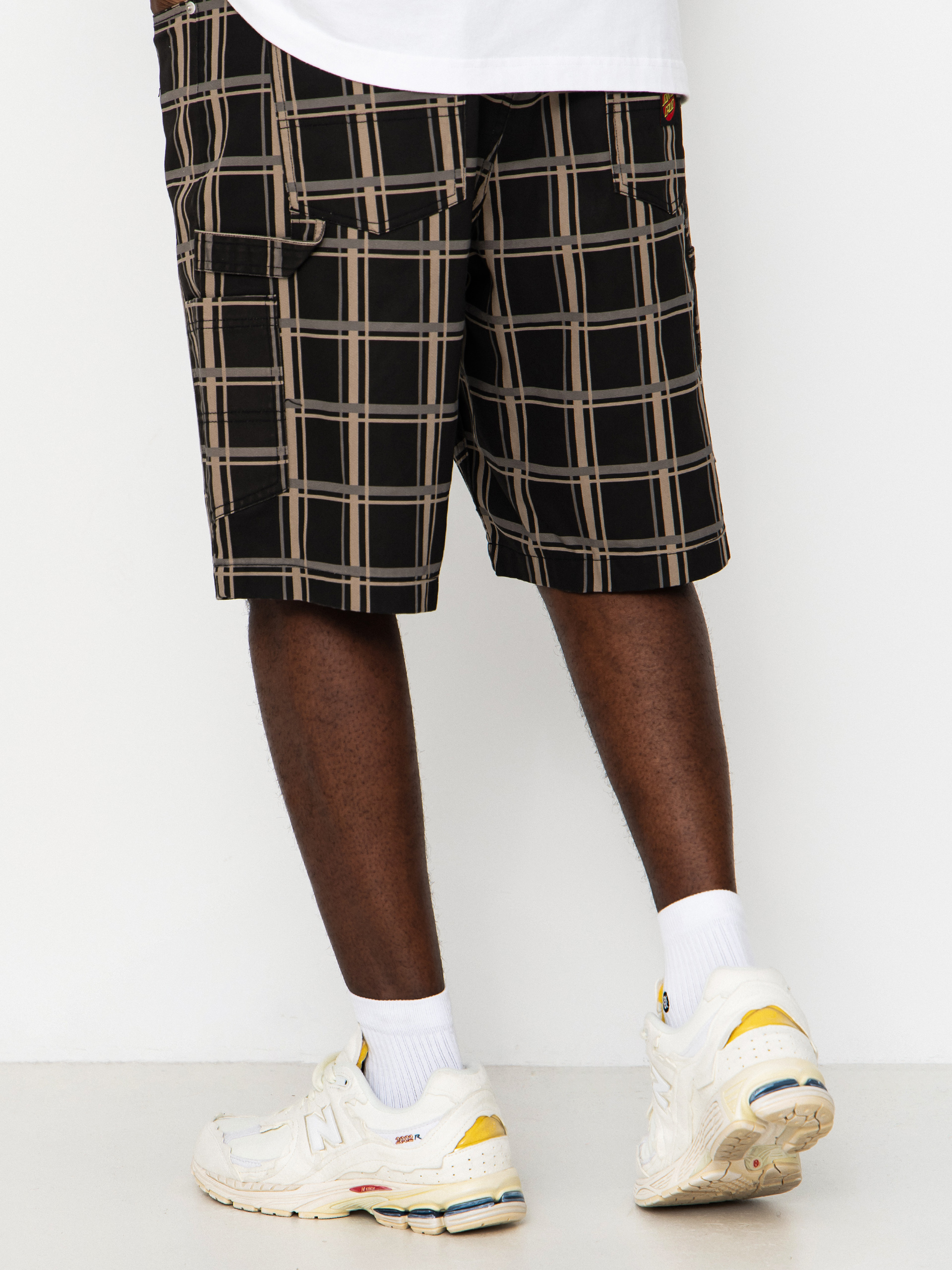 Kraťasy Santa Cruz Carpenter Big (black check)