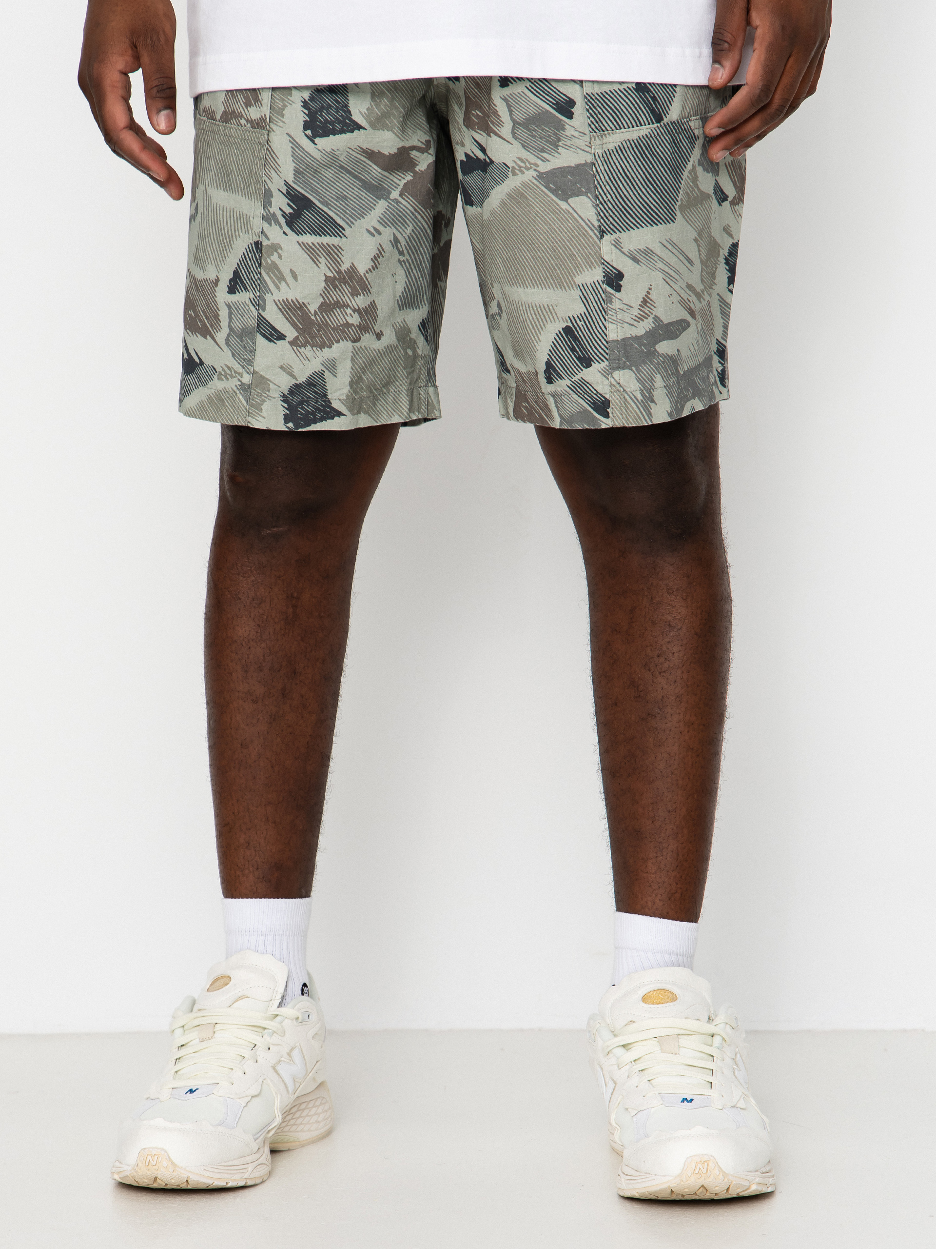 Kraťasy Santa Cruz Clyde (woodcut camo)