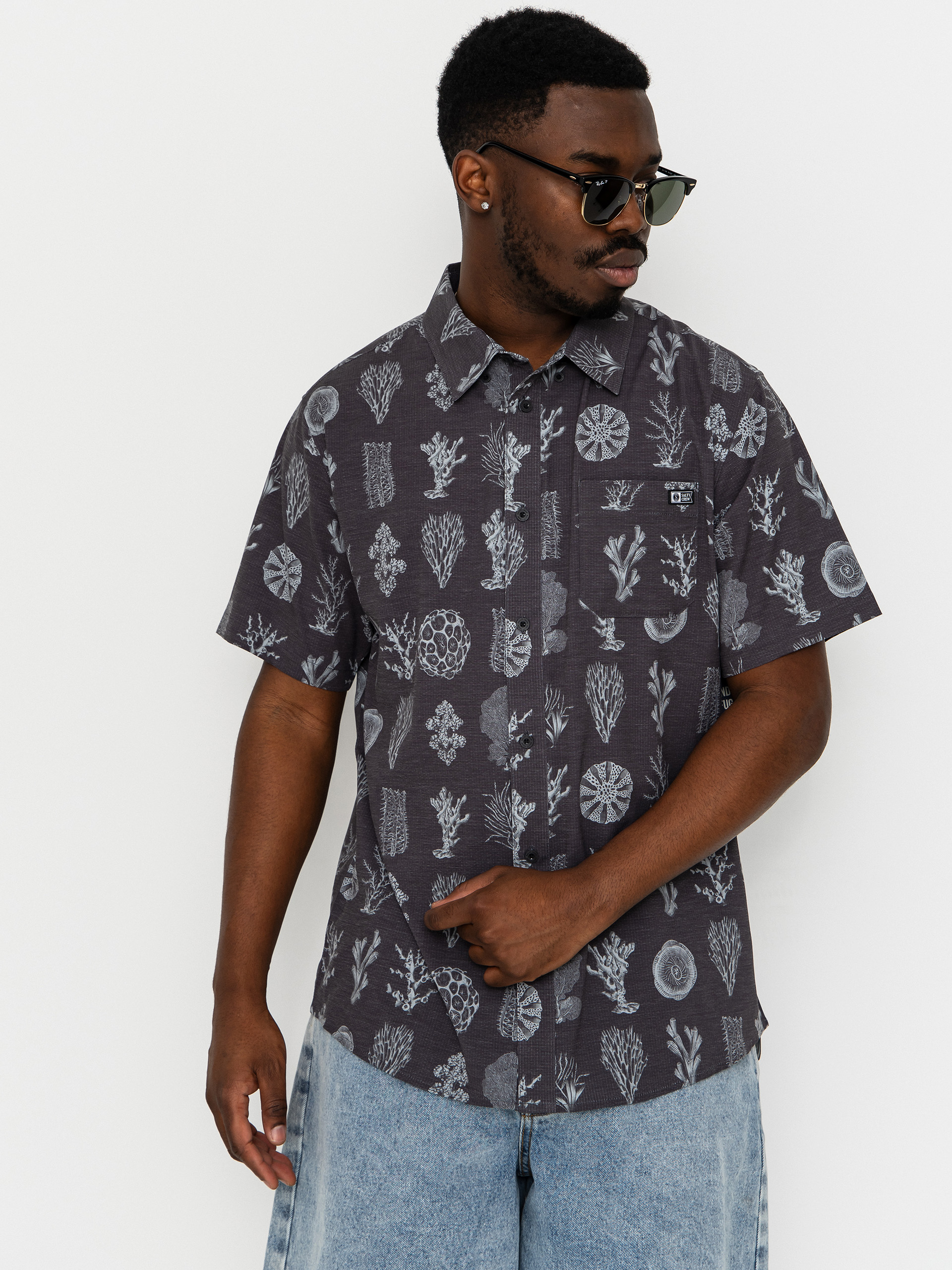 Košile Salty Crew Breezer Perf Button Up