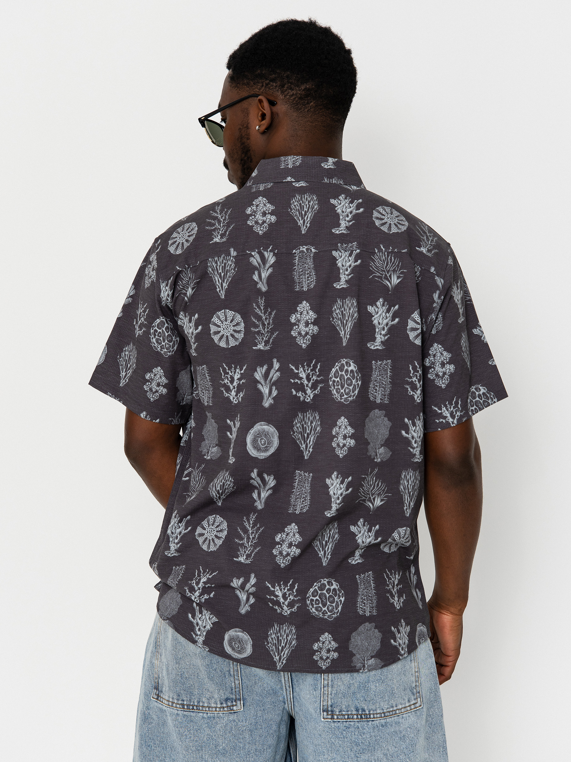 Košile Salty Crew Breezer Perf Button Up (phantom)