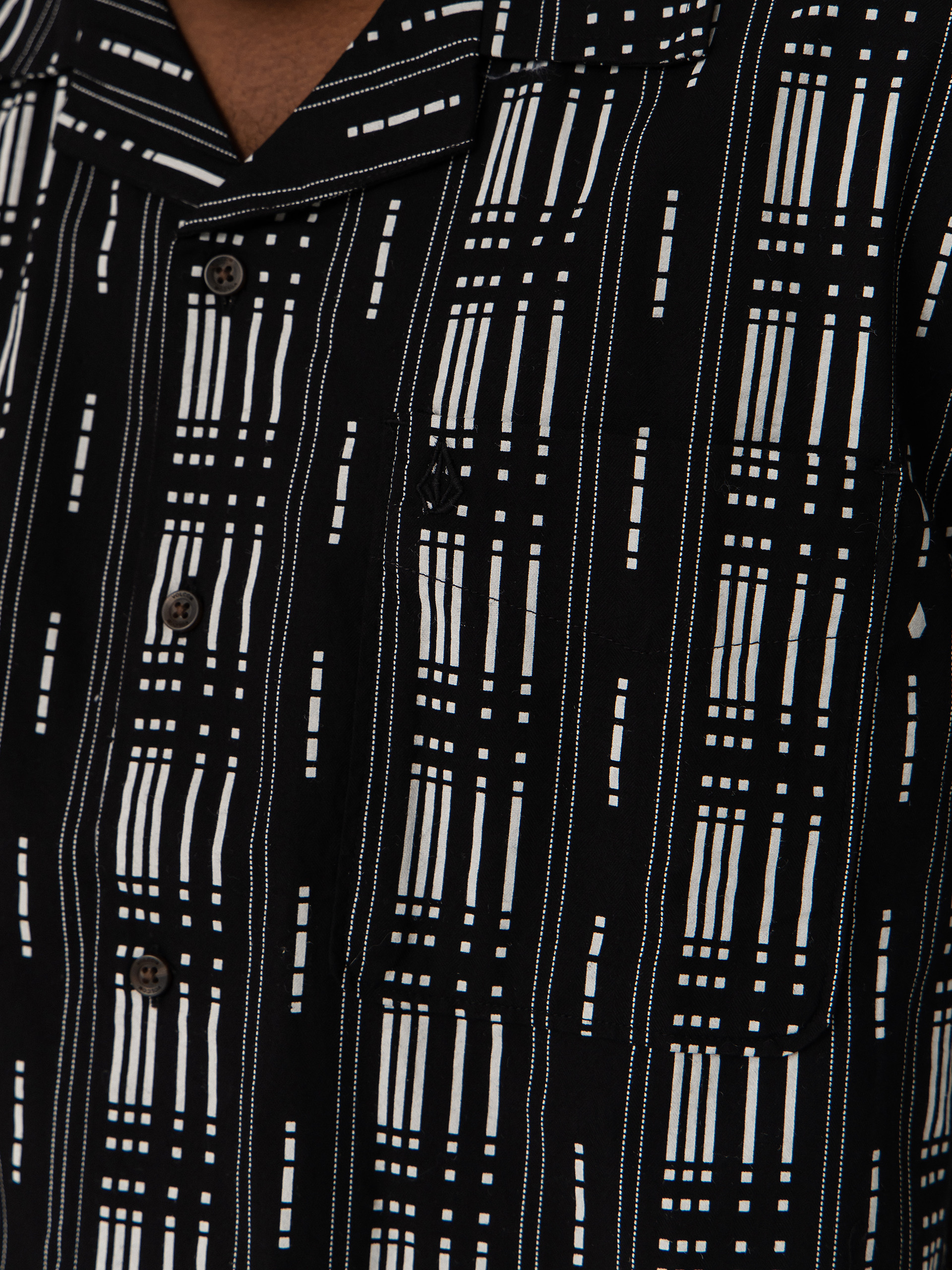 Košile Volcom Macros (black)