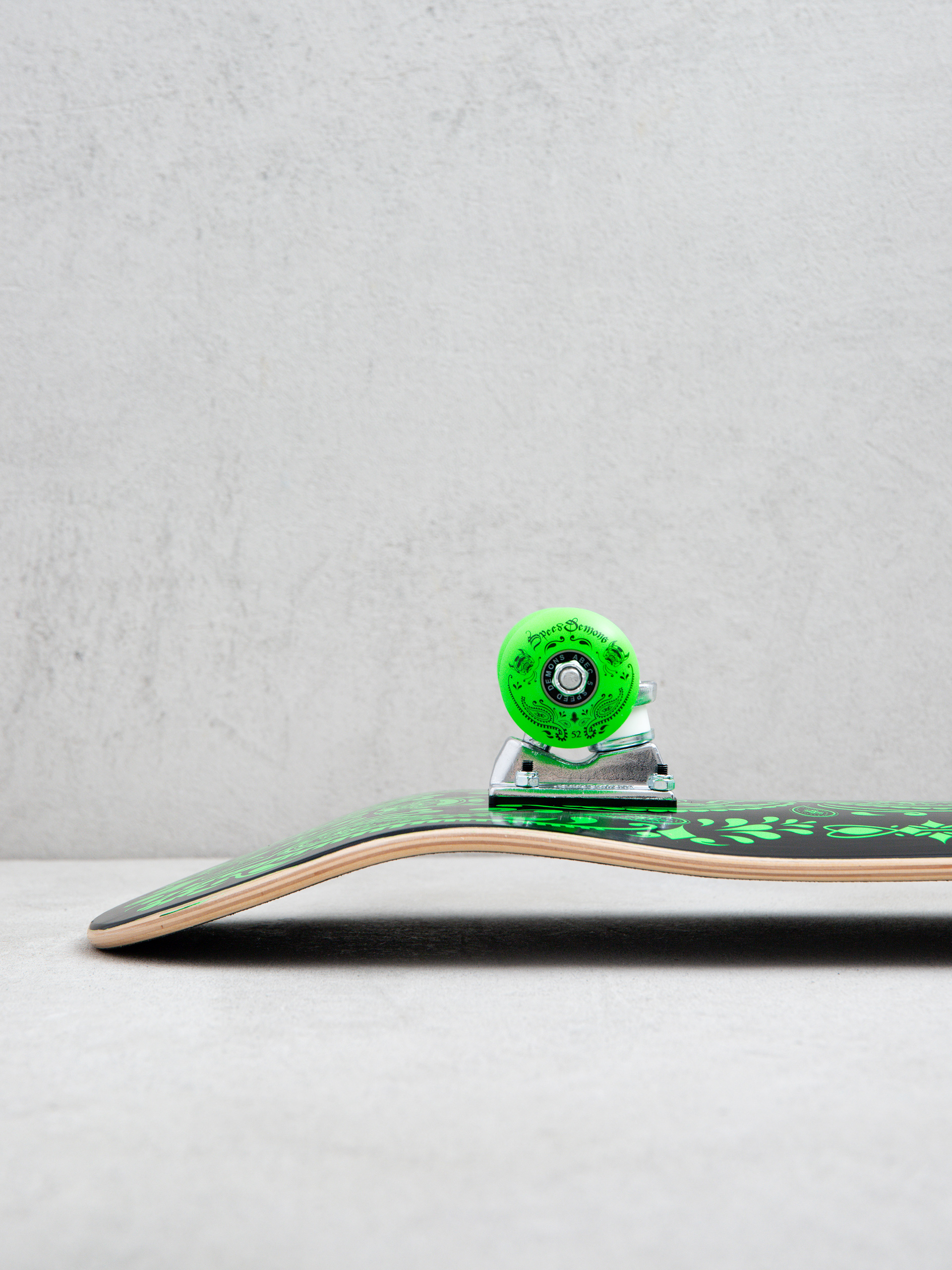 Skateboard Speed Demons Bandana (black/green)