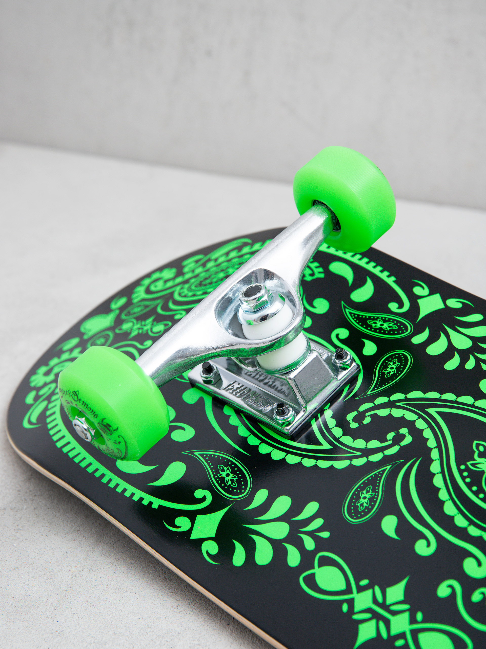 Skateboard Speed Demons Bandana (black/green)