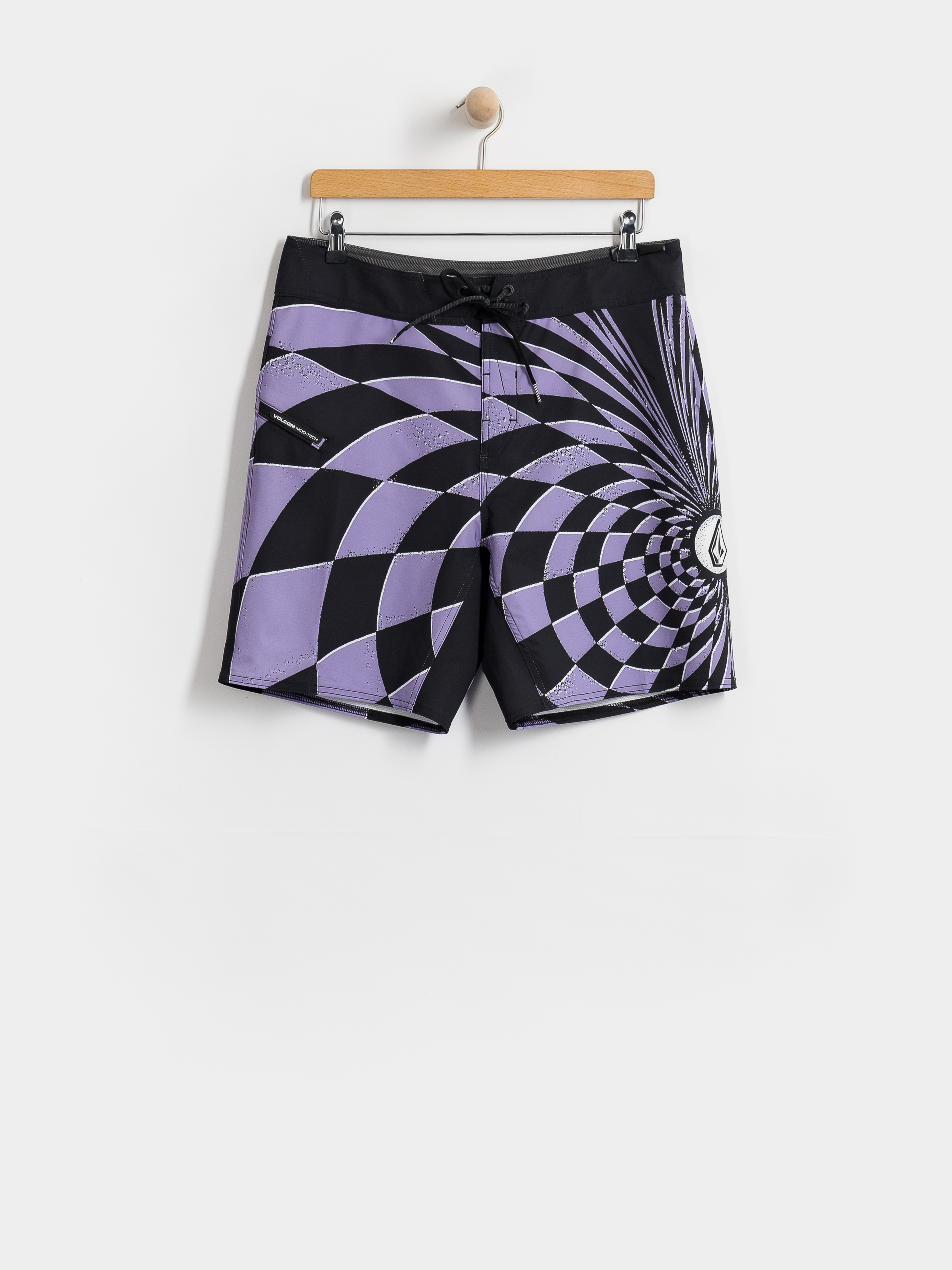 Plážové kraťasy Volcom Spiral Stn Mod 19