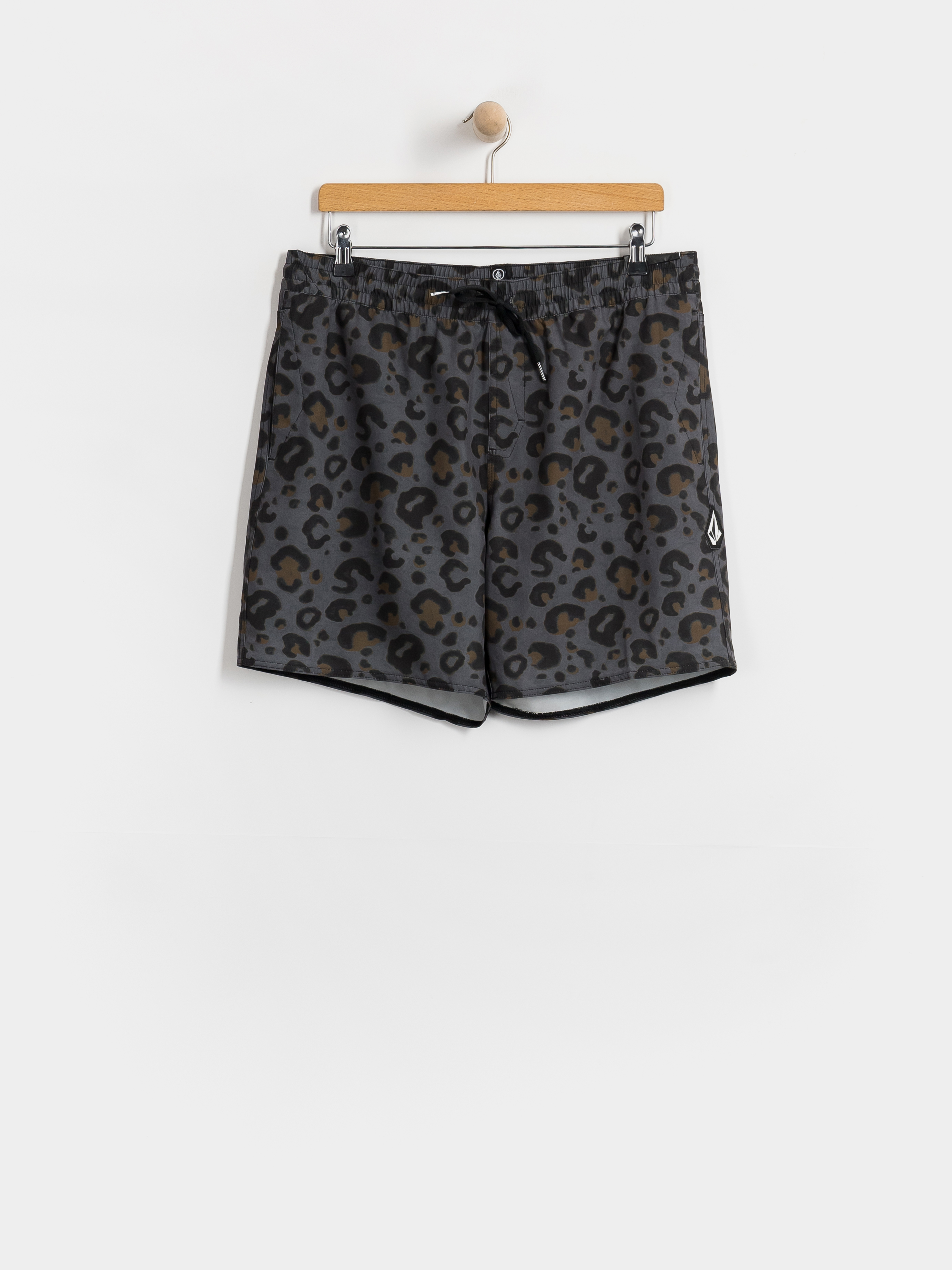 Kraťasy Volcom Melange Trunk 17 (asphalt black)