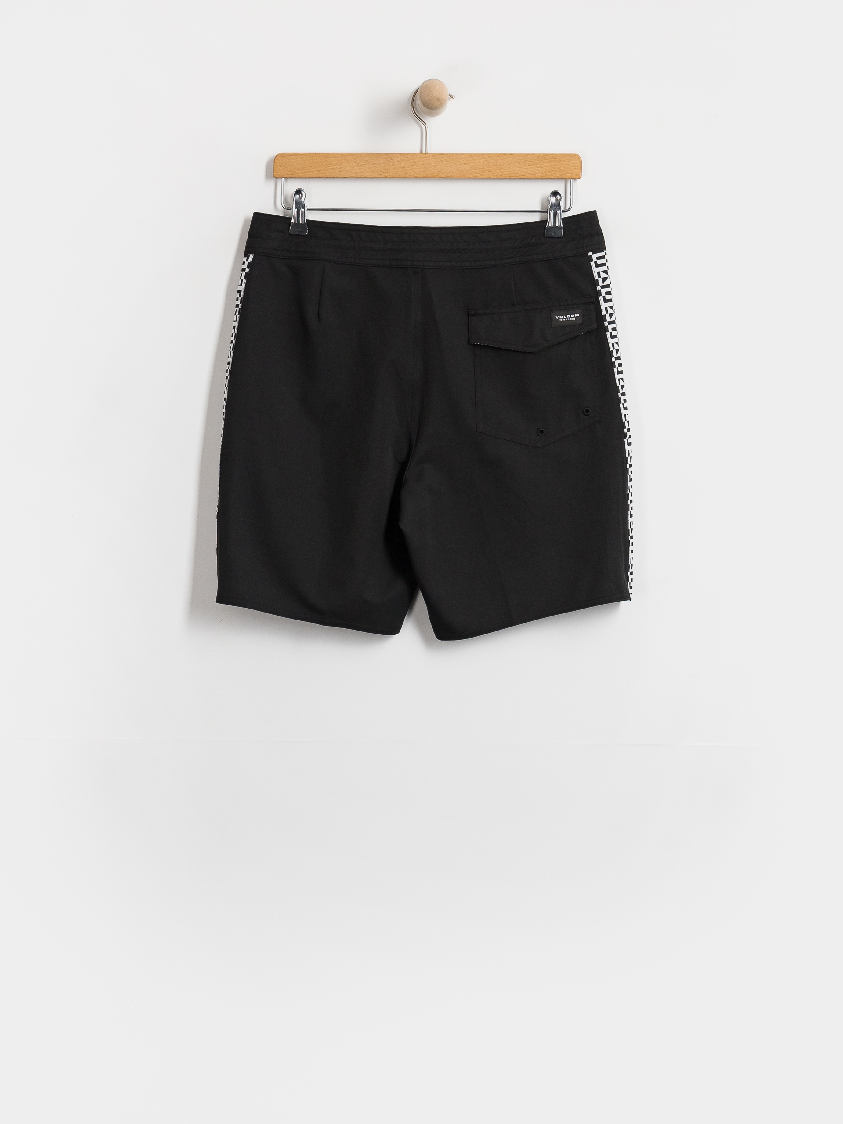 Plážové kraťasy Volcom Yewster Loose Stoney 18 (black)