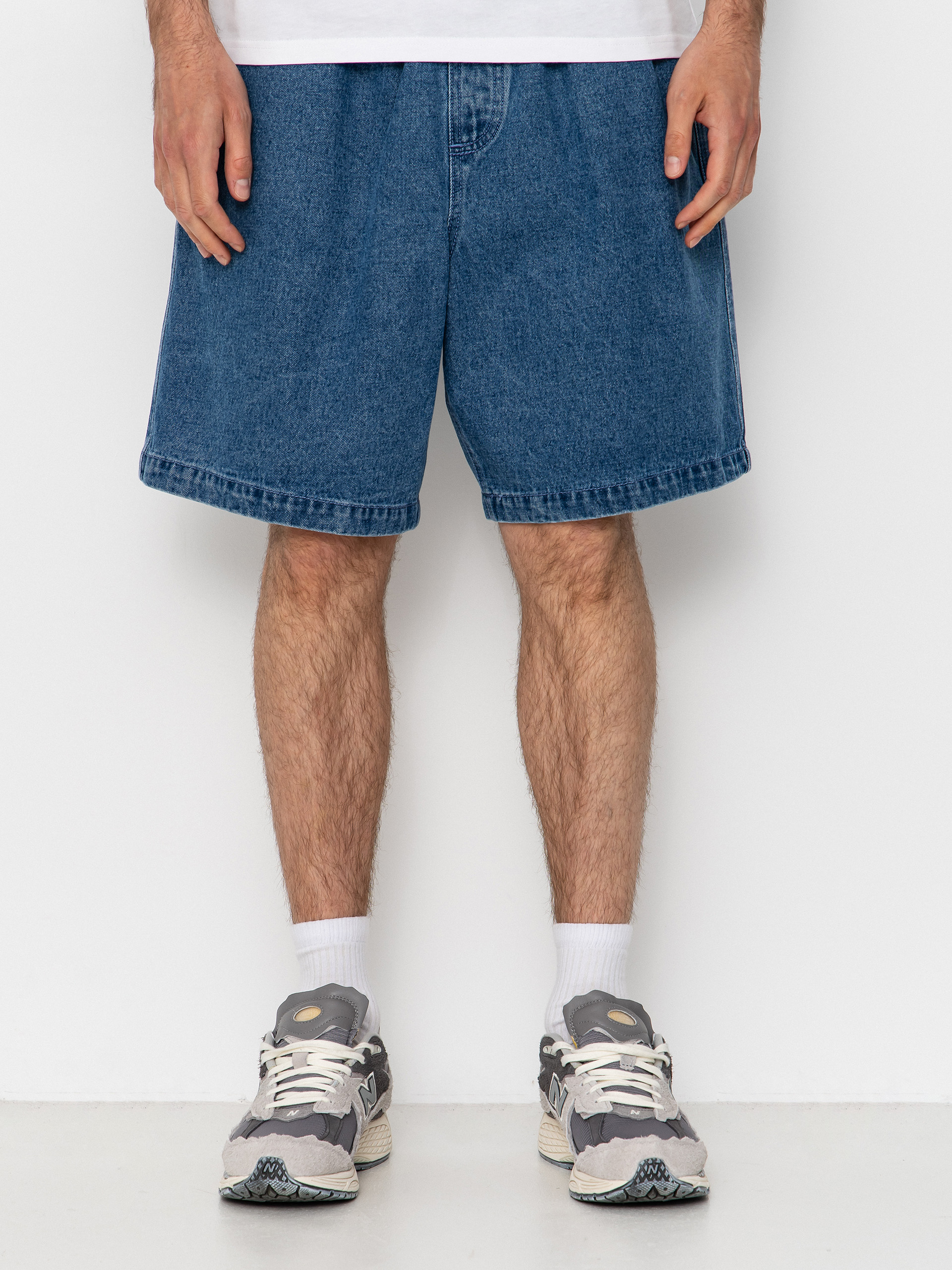 Kraťasy OBEY Easy Denim (light indigo)