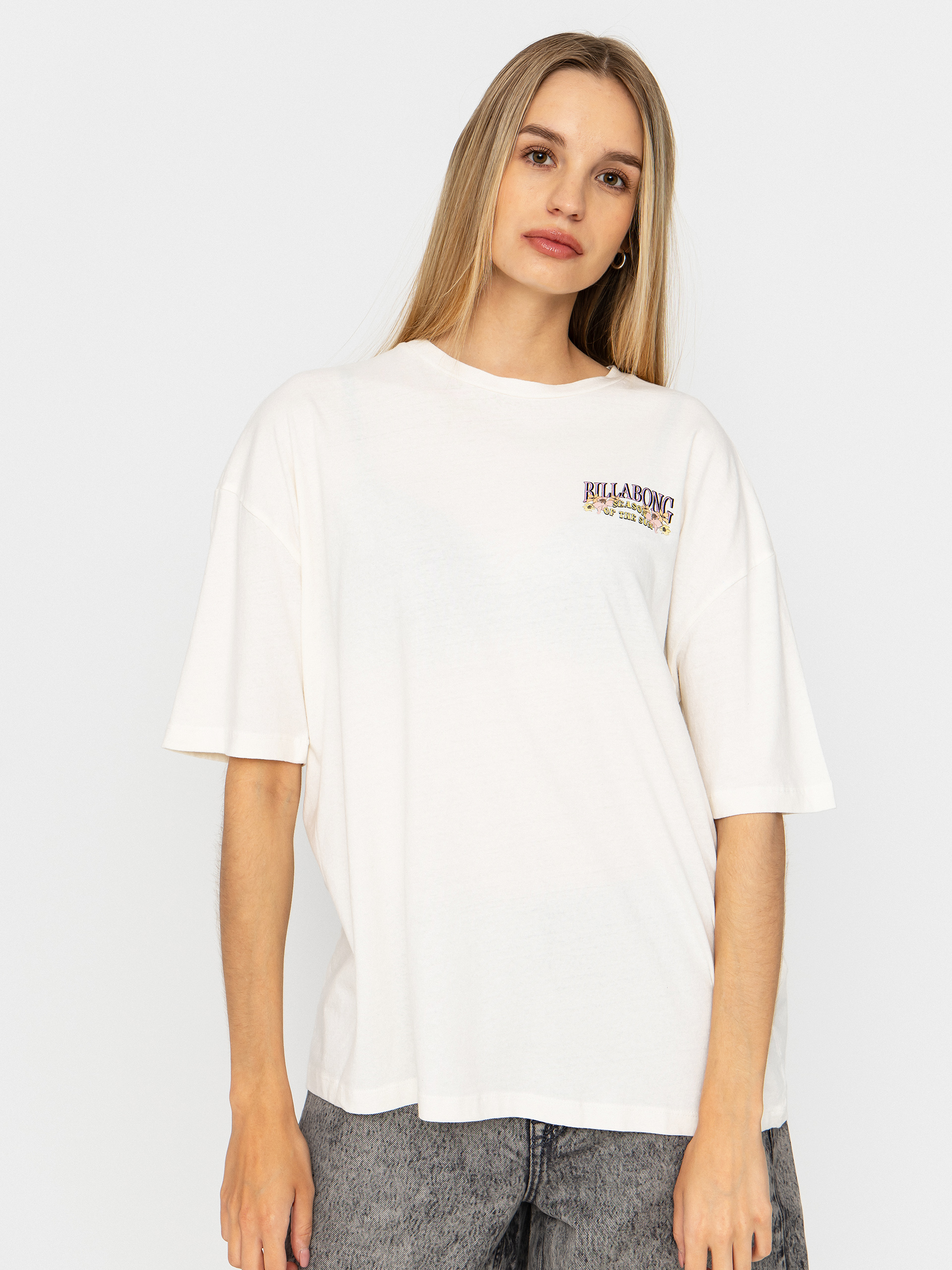 Tričko Billabong Floral Rocker Wmn (salt crystal)