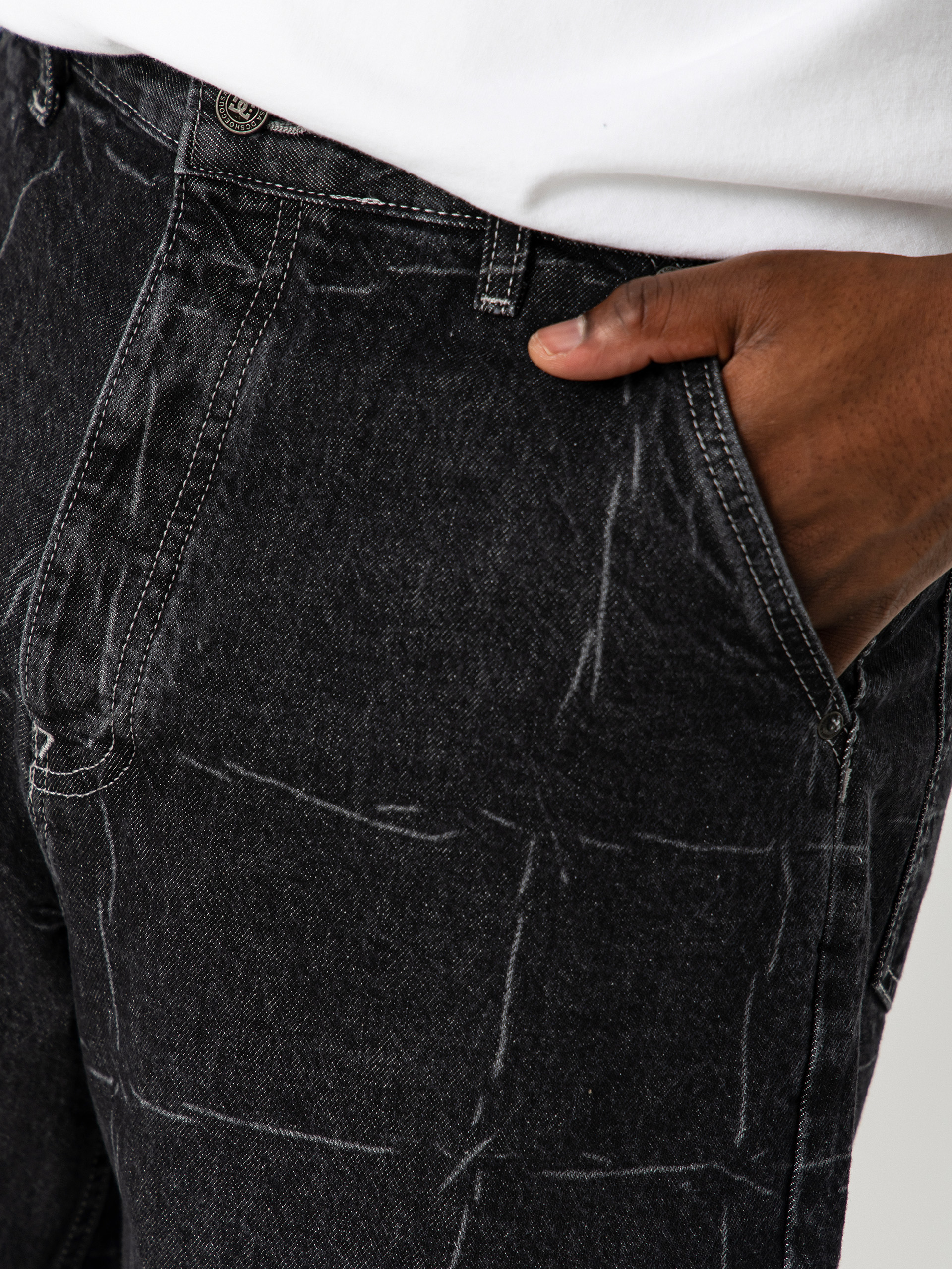 Kraťasy DC Baggy Denim (wired 32 black)