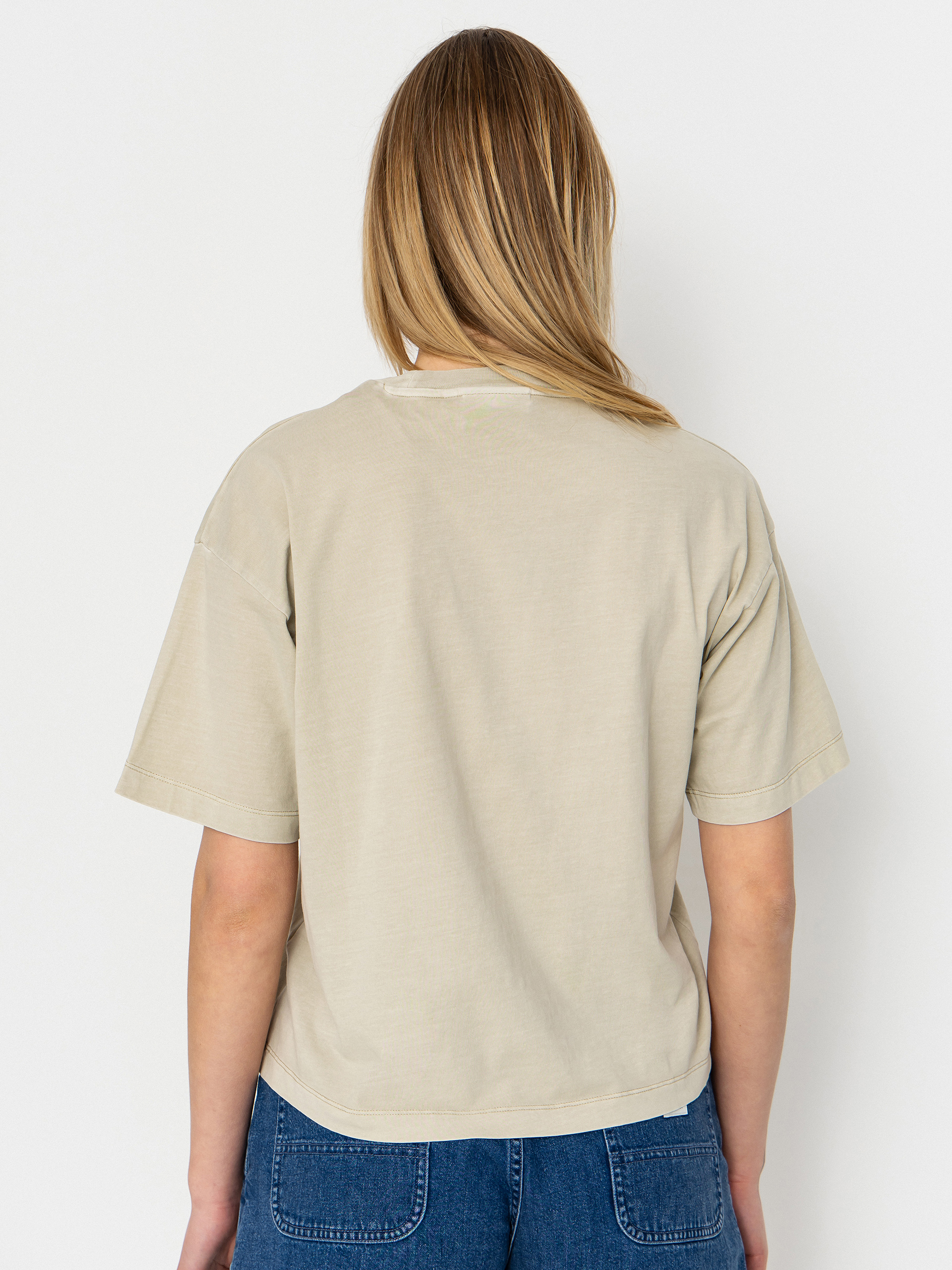 Tričko Carhartt WIP Nelson Wmn (stone)