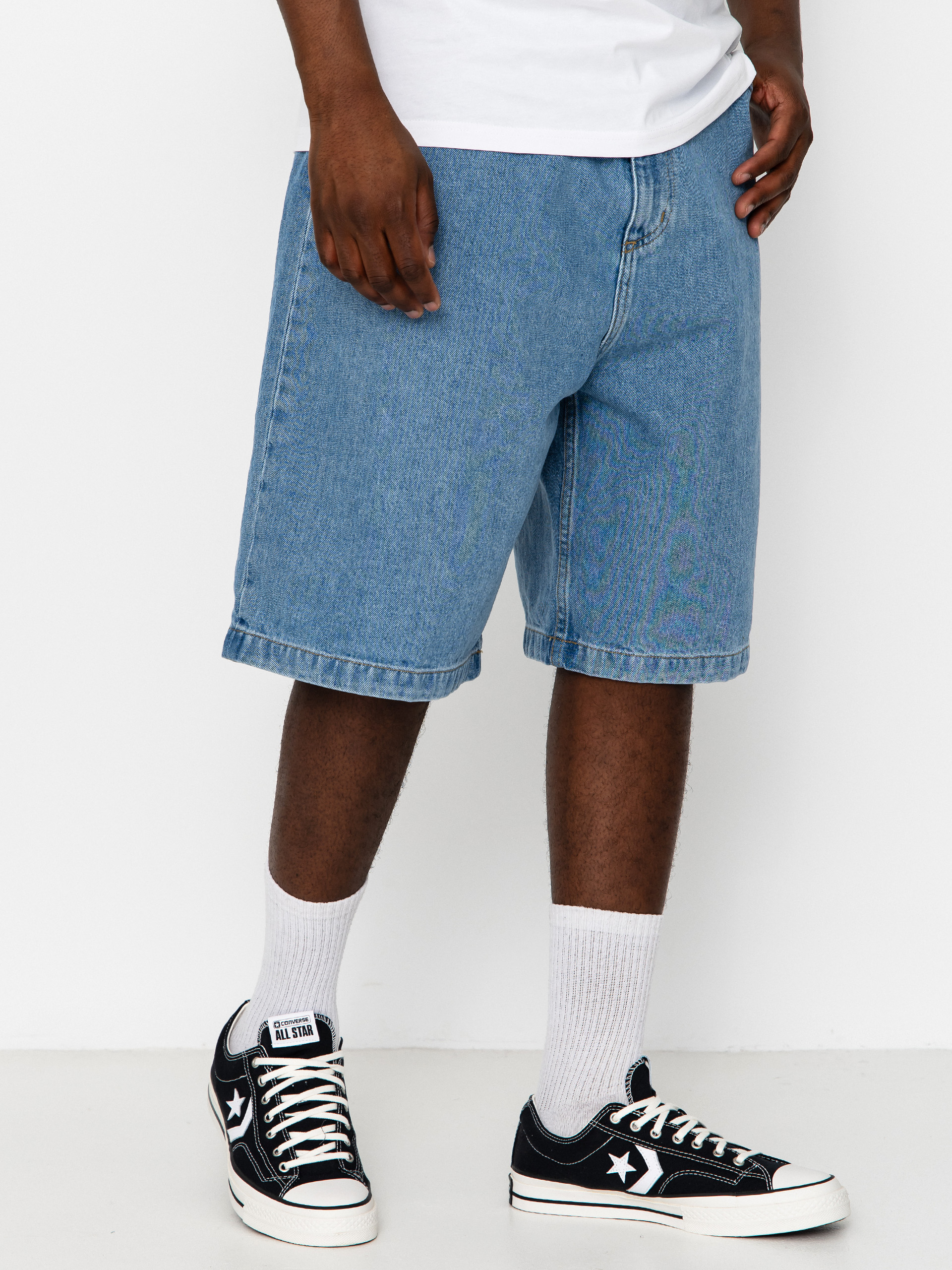 Kraťasy Carhartt WIP Brandon (blue stone bleached)