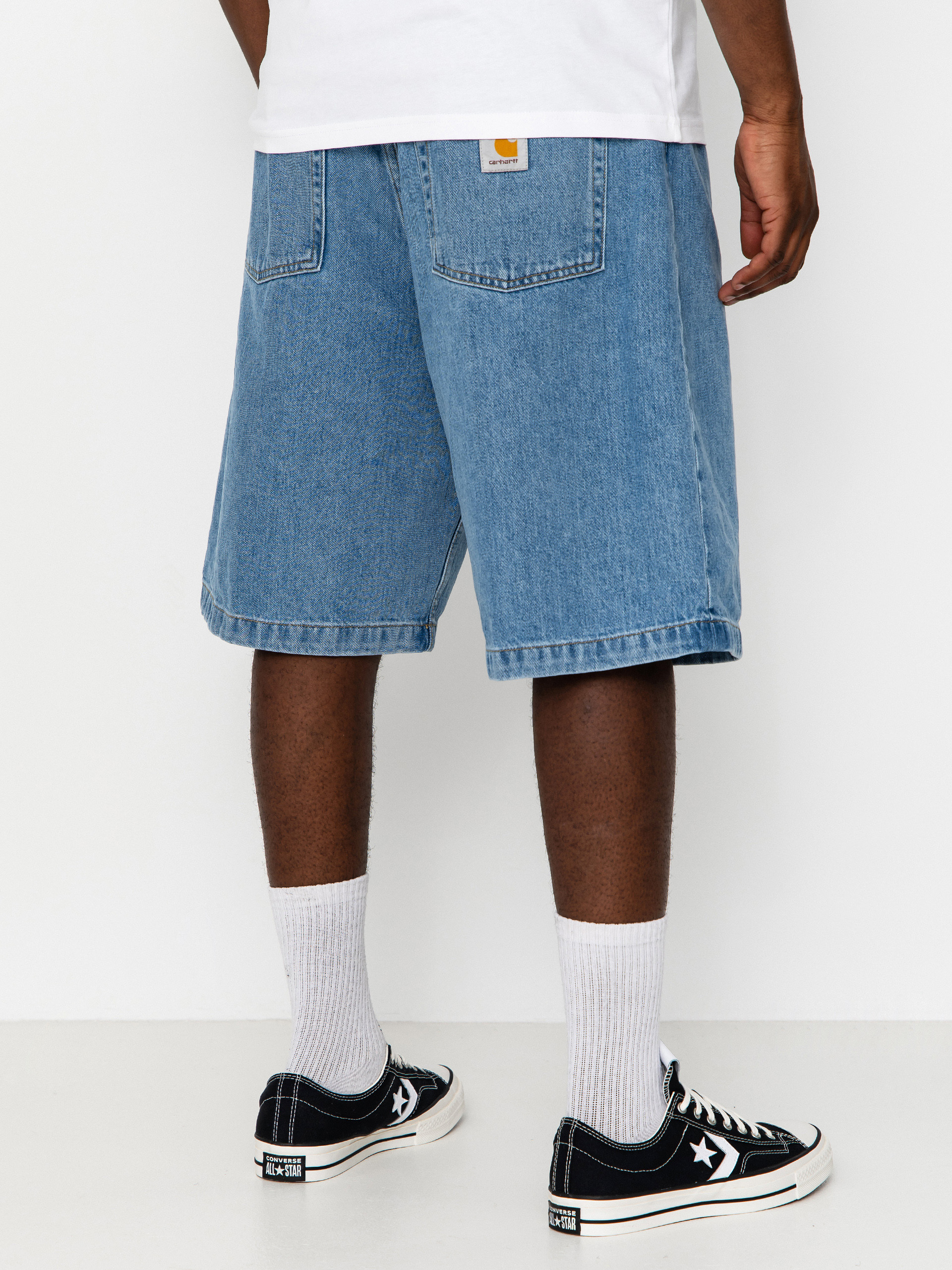 Kraťasy Carhartt WIP Brandon (blue stone bleached)