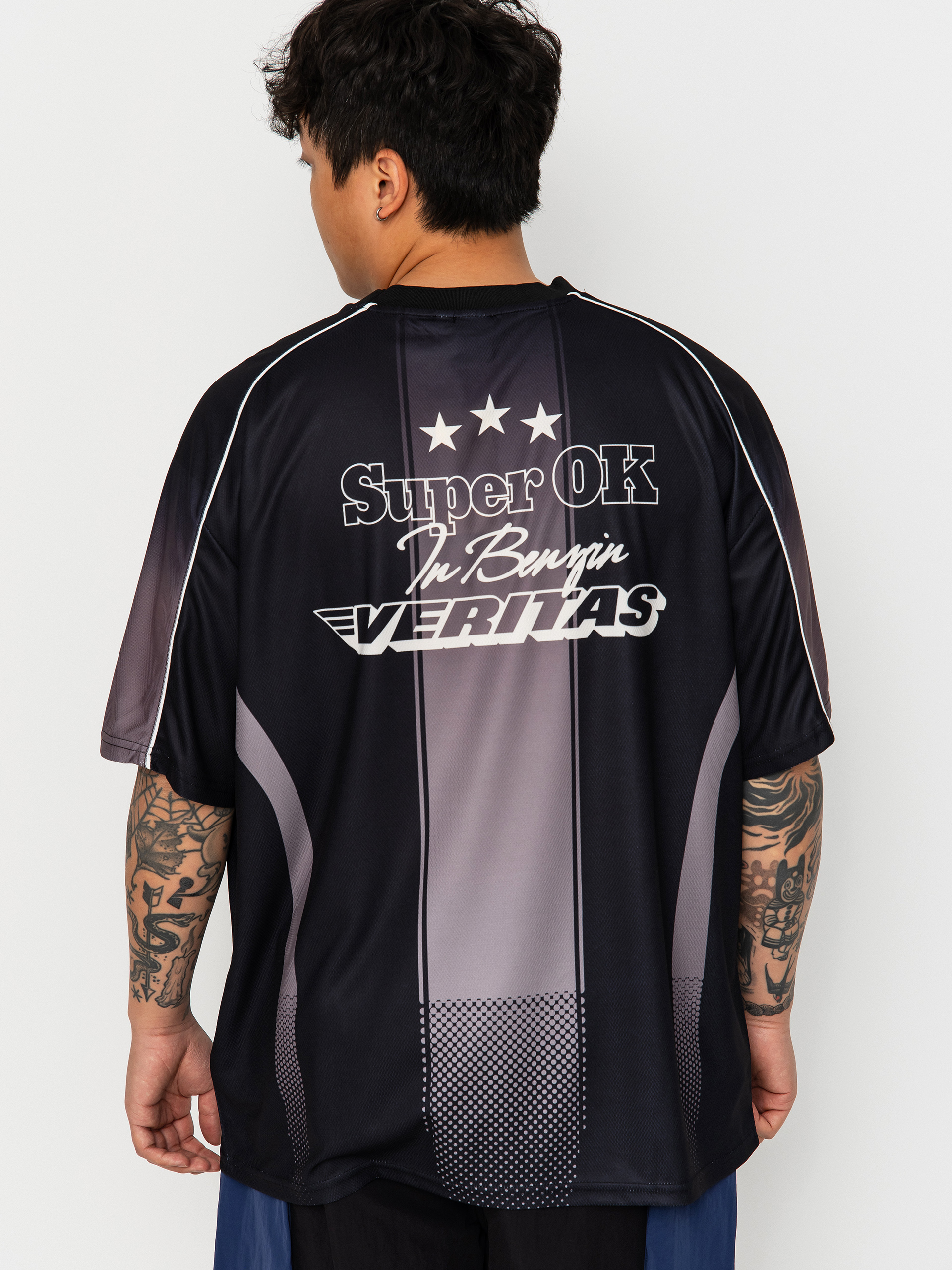 Tričko Deus Ex Machina Enduro Ss Moto Jersey (black)