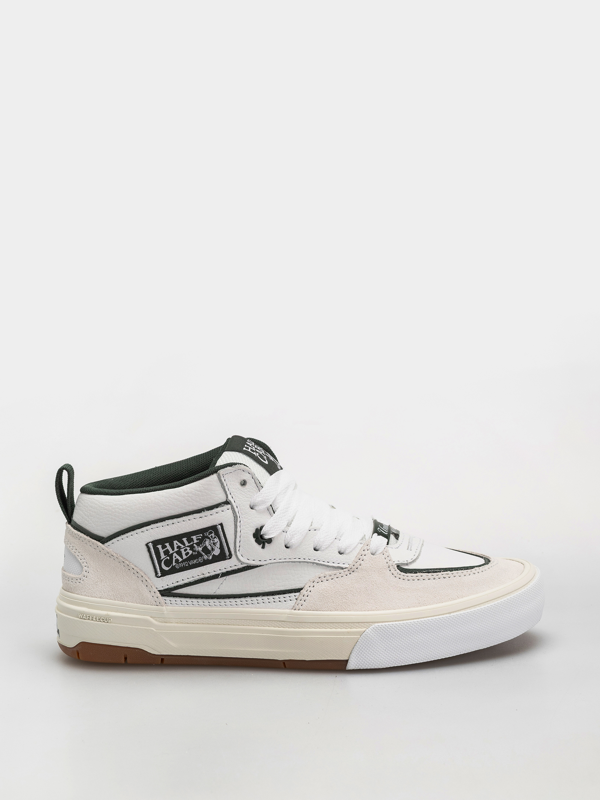 Boty Vans Skate Half Cab Wafflecup (white/gum)