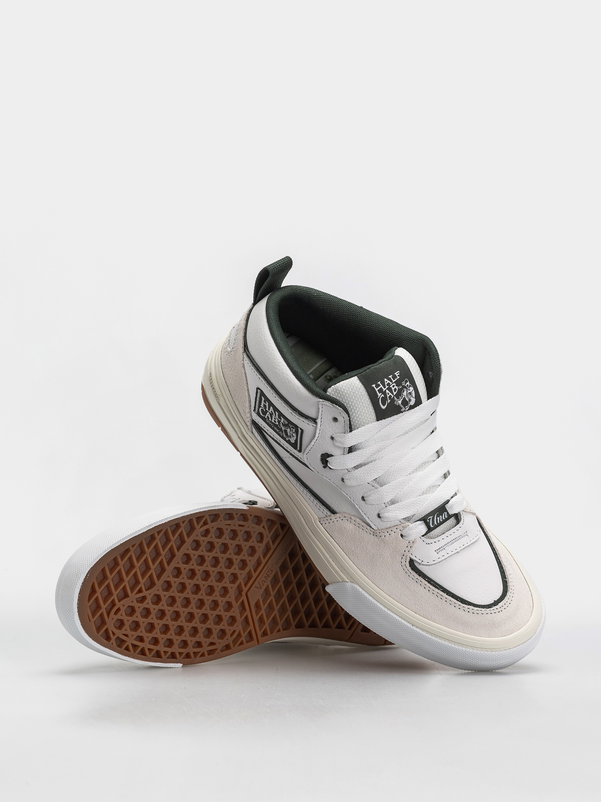 Boty Vans Skate Half Cab Wafflecup (white/gum)