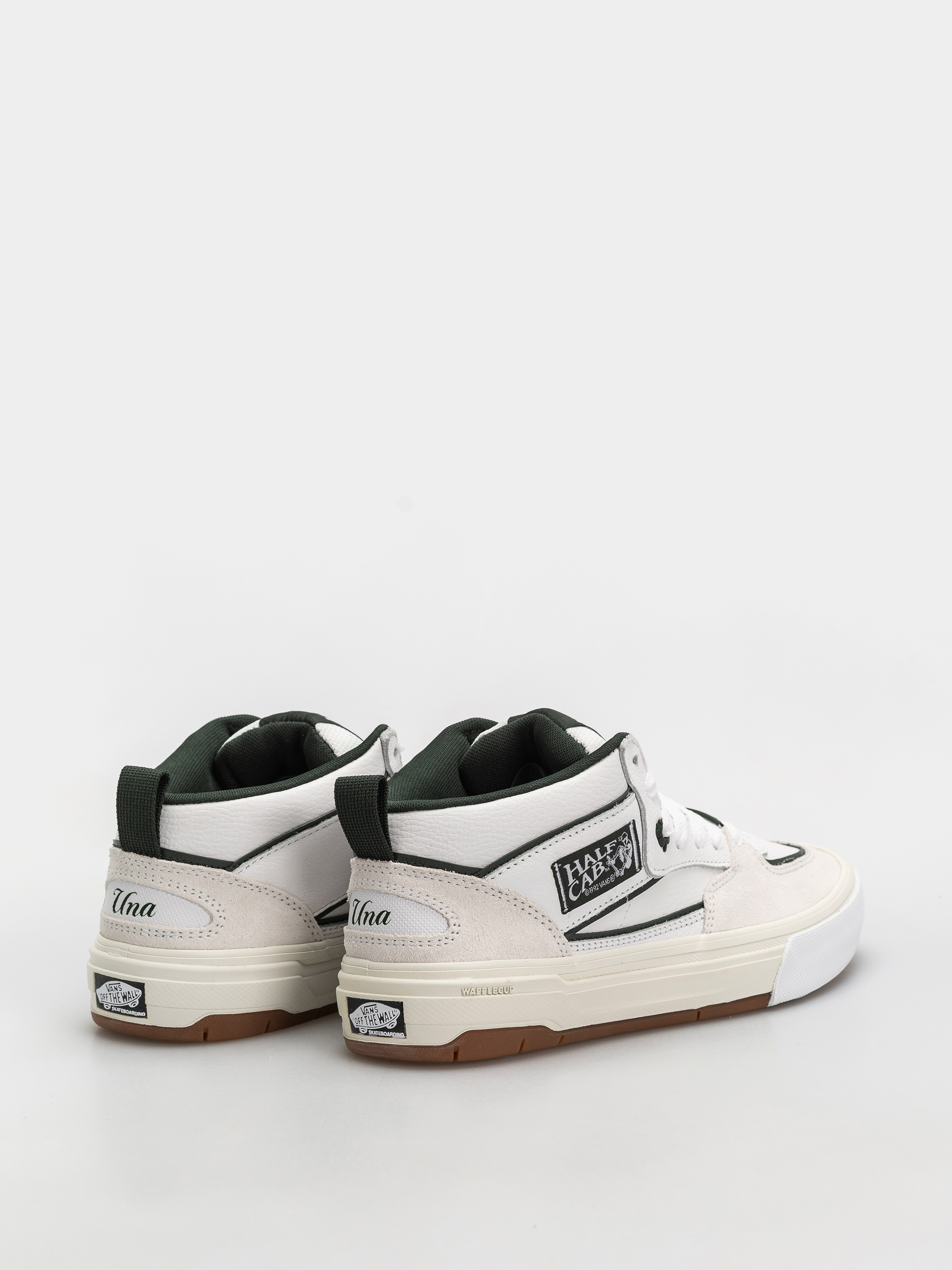 Boty Vans Skate Half Cab Wafflecup (white/gum)