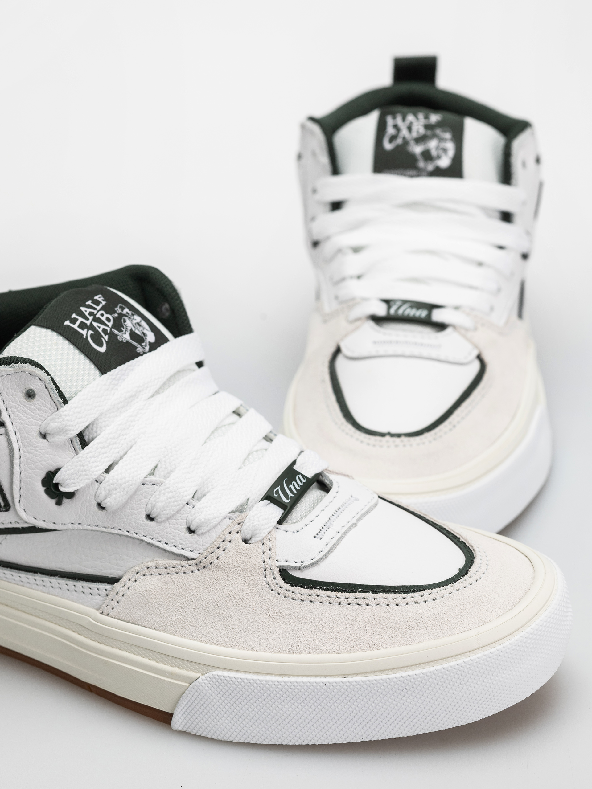 Boty Vans Skate Half Cab Wafflecup (white/gum)
