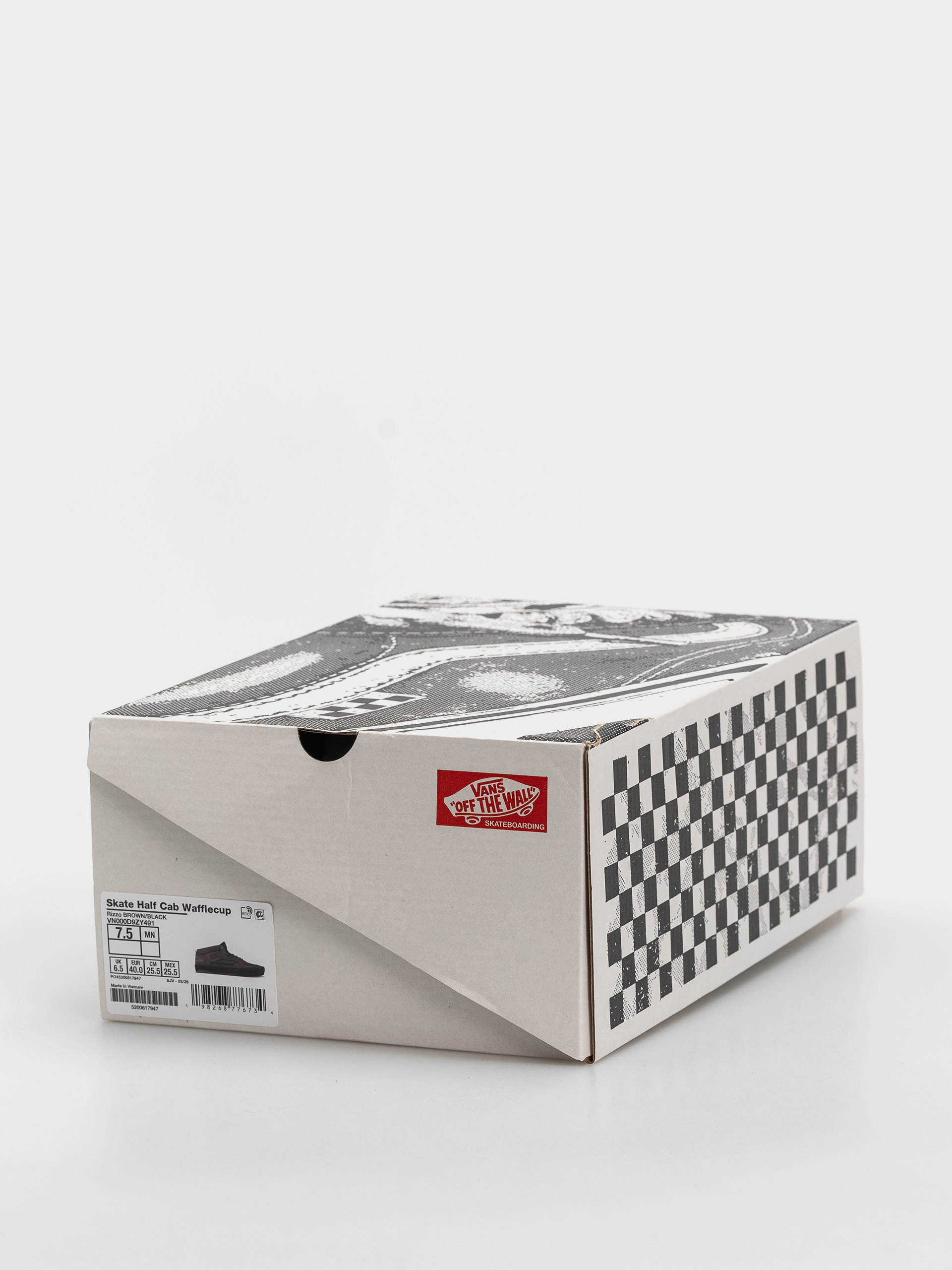 Boty Vans Skate Half Cab Wafflecup (brown/black)