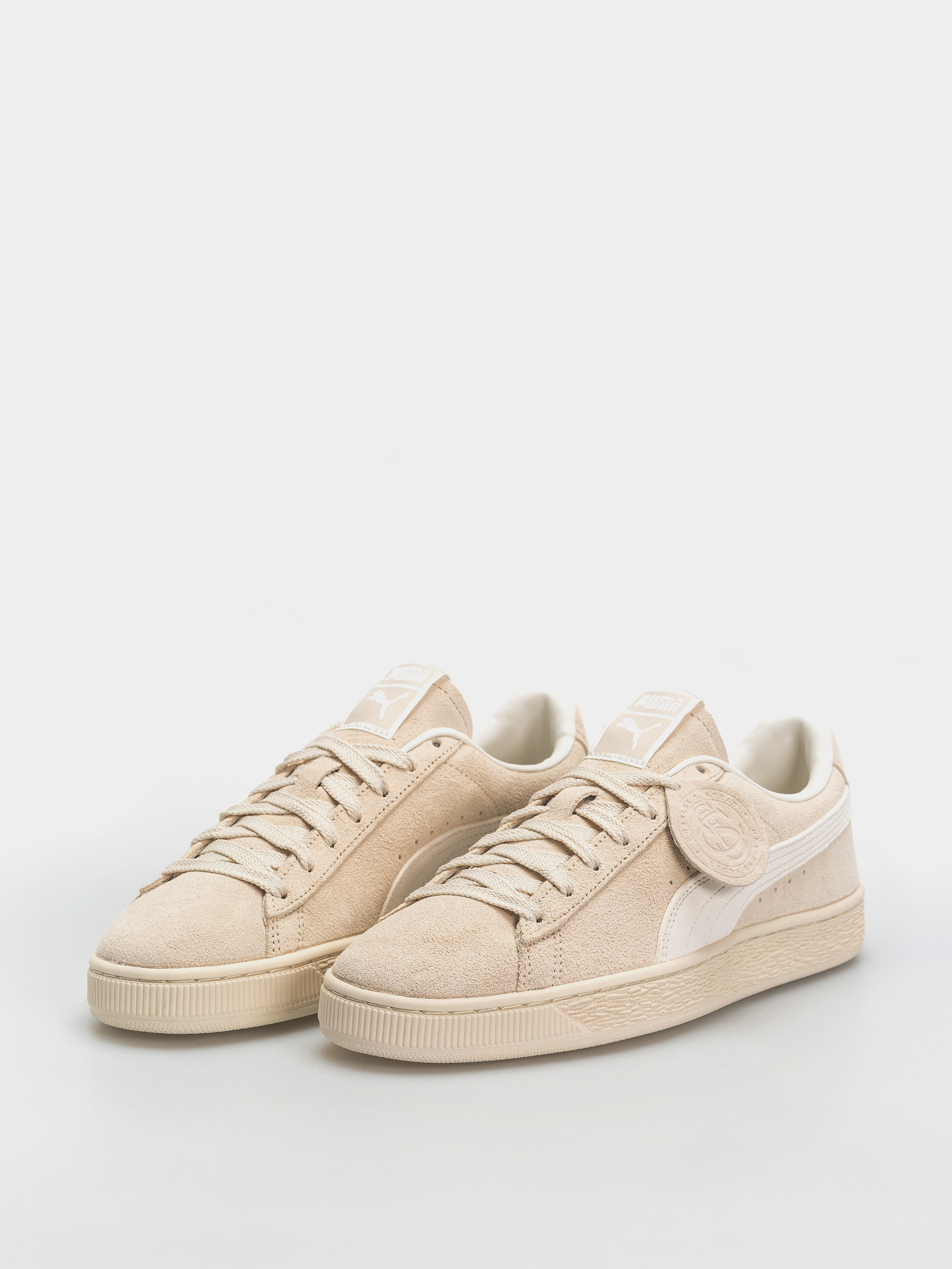 Boty Puma Suede Charles F.Stead (ash gray/frosted ivory)