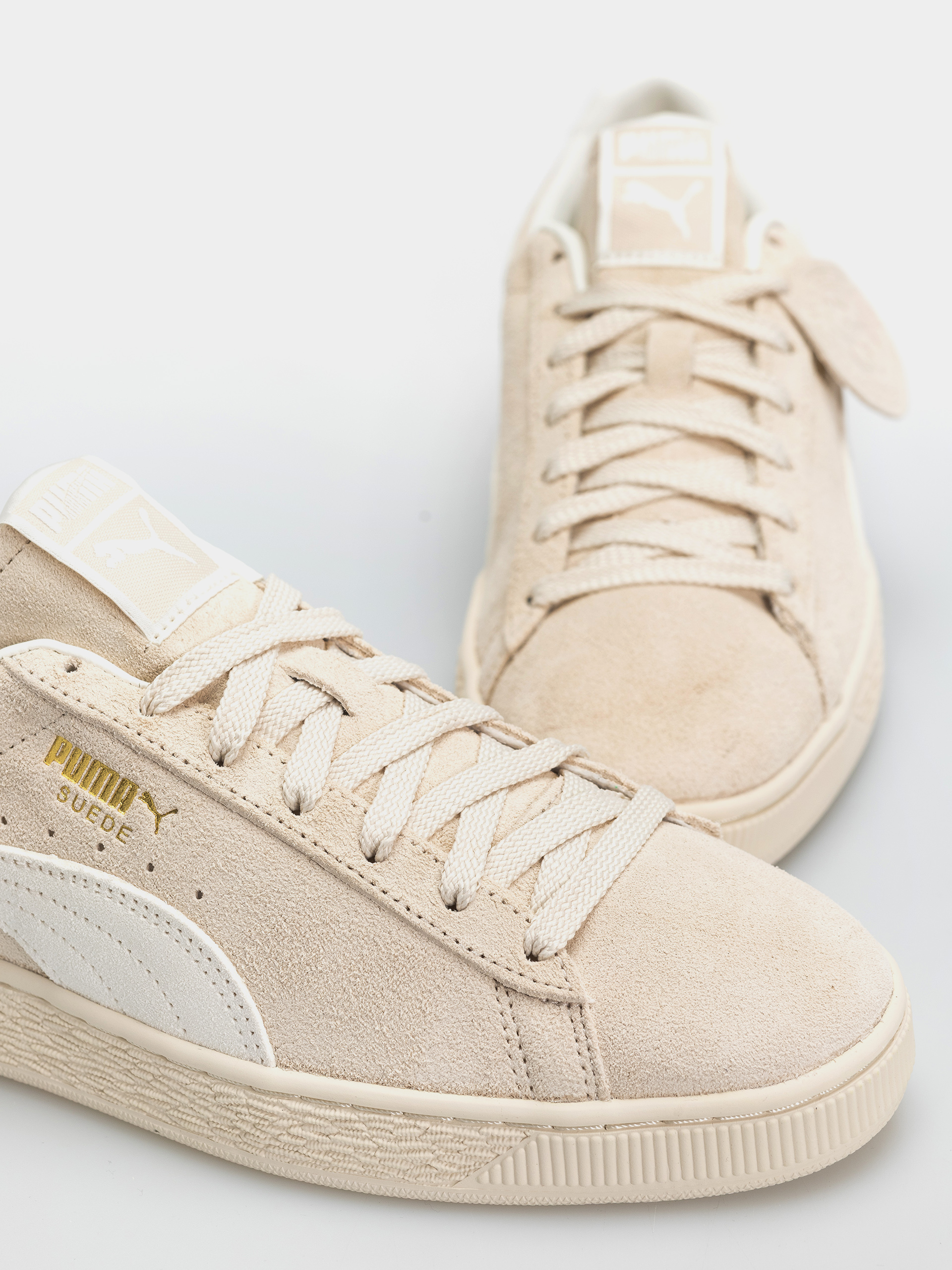 Boty Puma Suede Charles F.Stead (ash gray/frosted ivory)