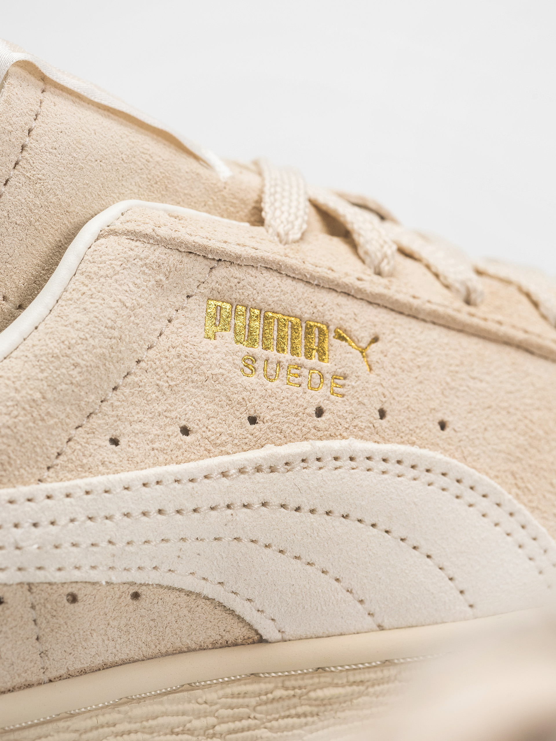 Boty Puma Suede Charles F.Stead (ash gray/frosted ivory)