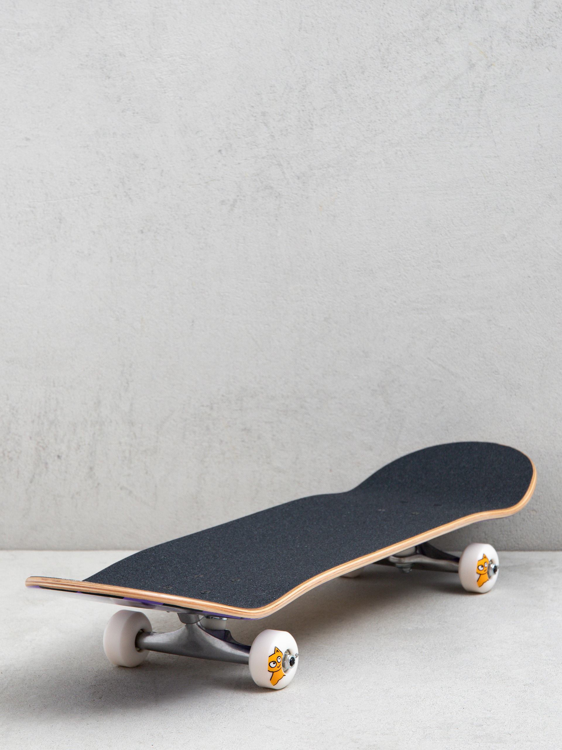 Skateboard Meow Skateboards Big Cat Checker Twist (purple)