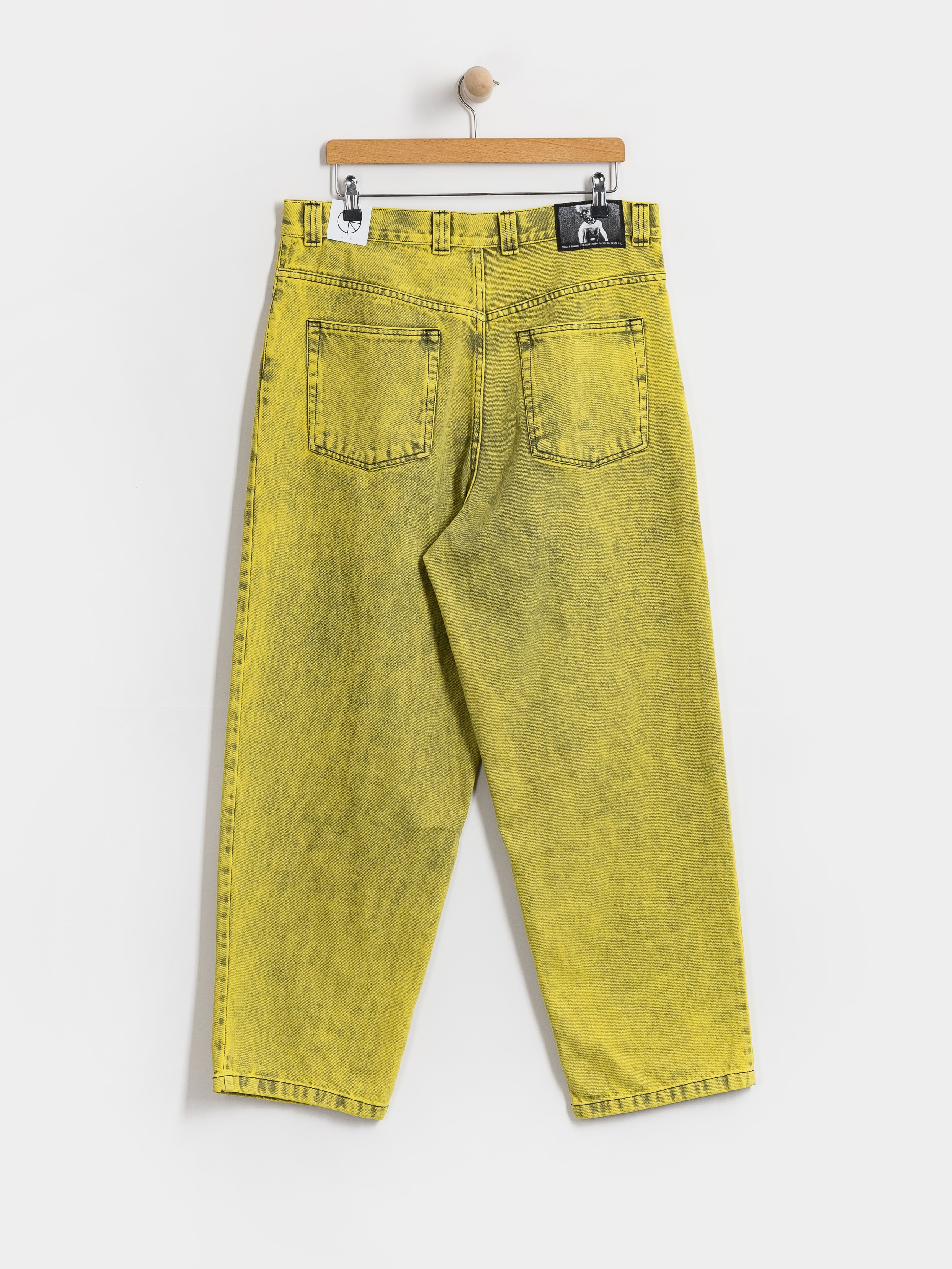 Kalhoty Polar Skate Big Boy Demon Child (lemon black)