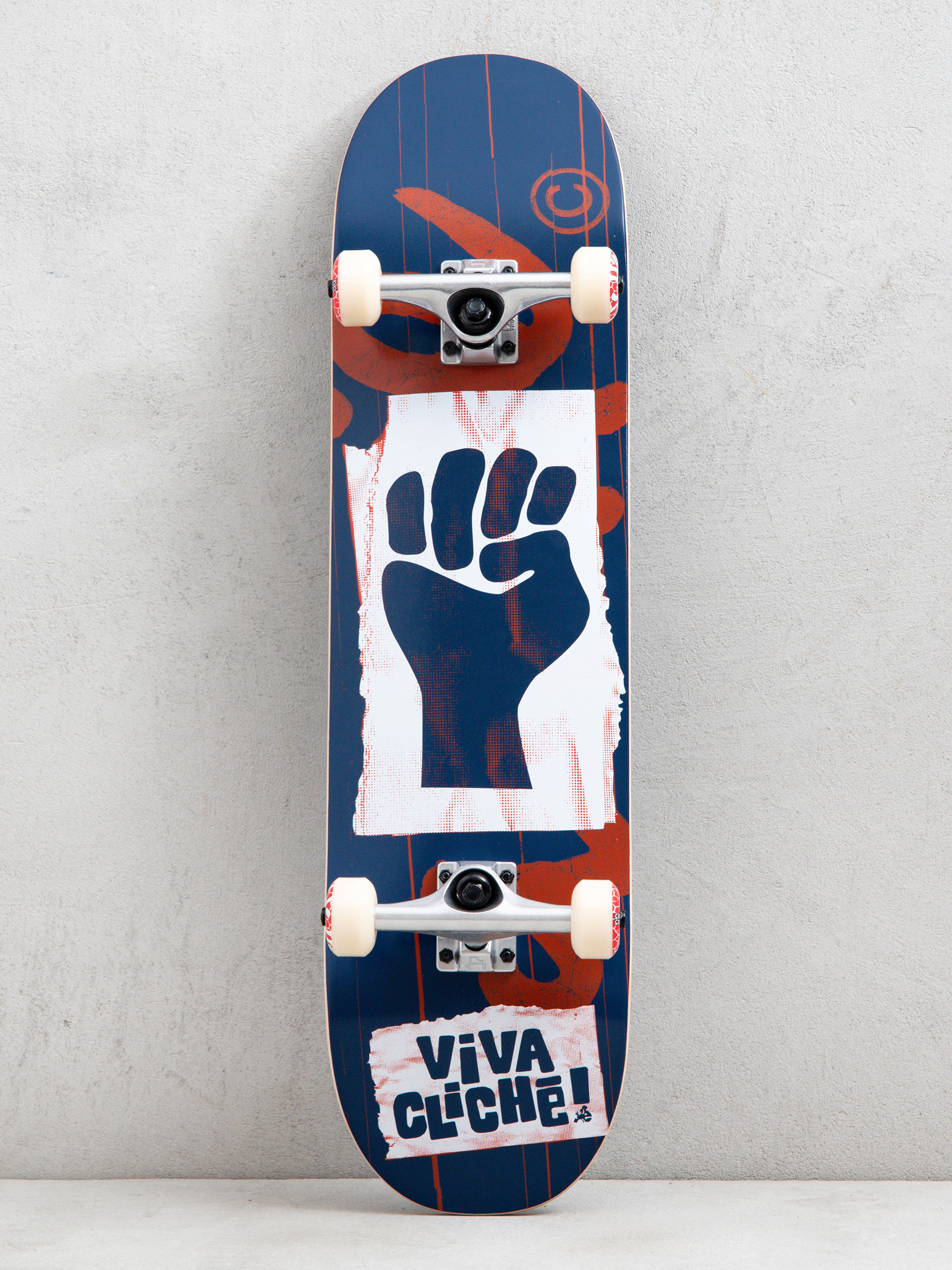 Skateboard Cliche Viva (blue/red)