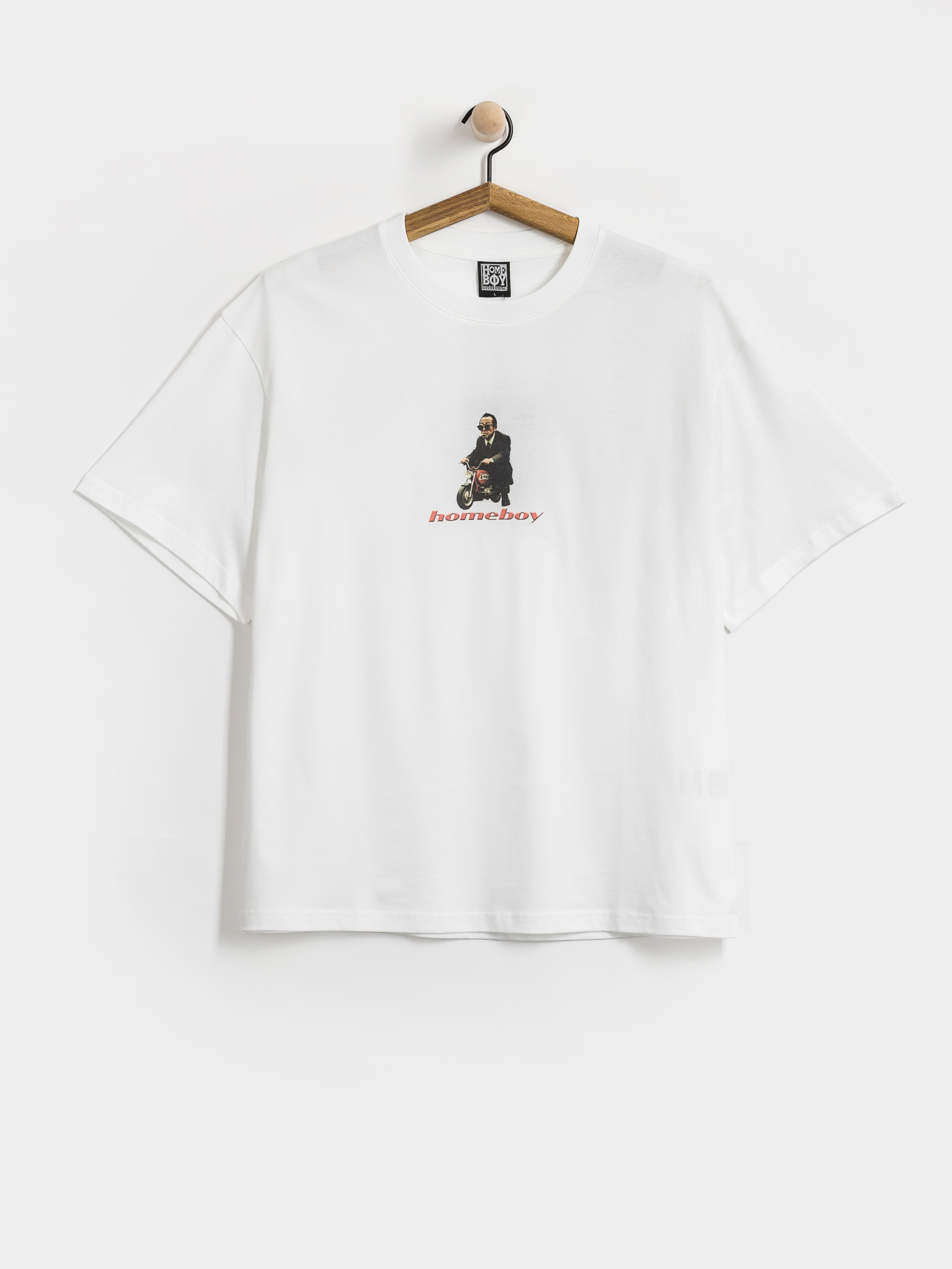 Tričko Homeboy Moped (white)