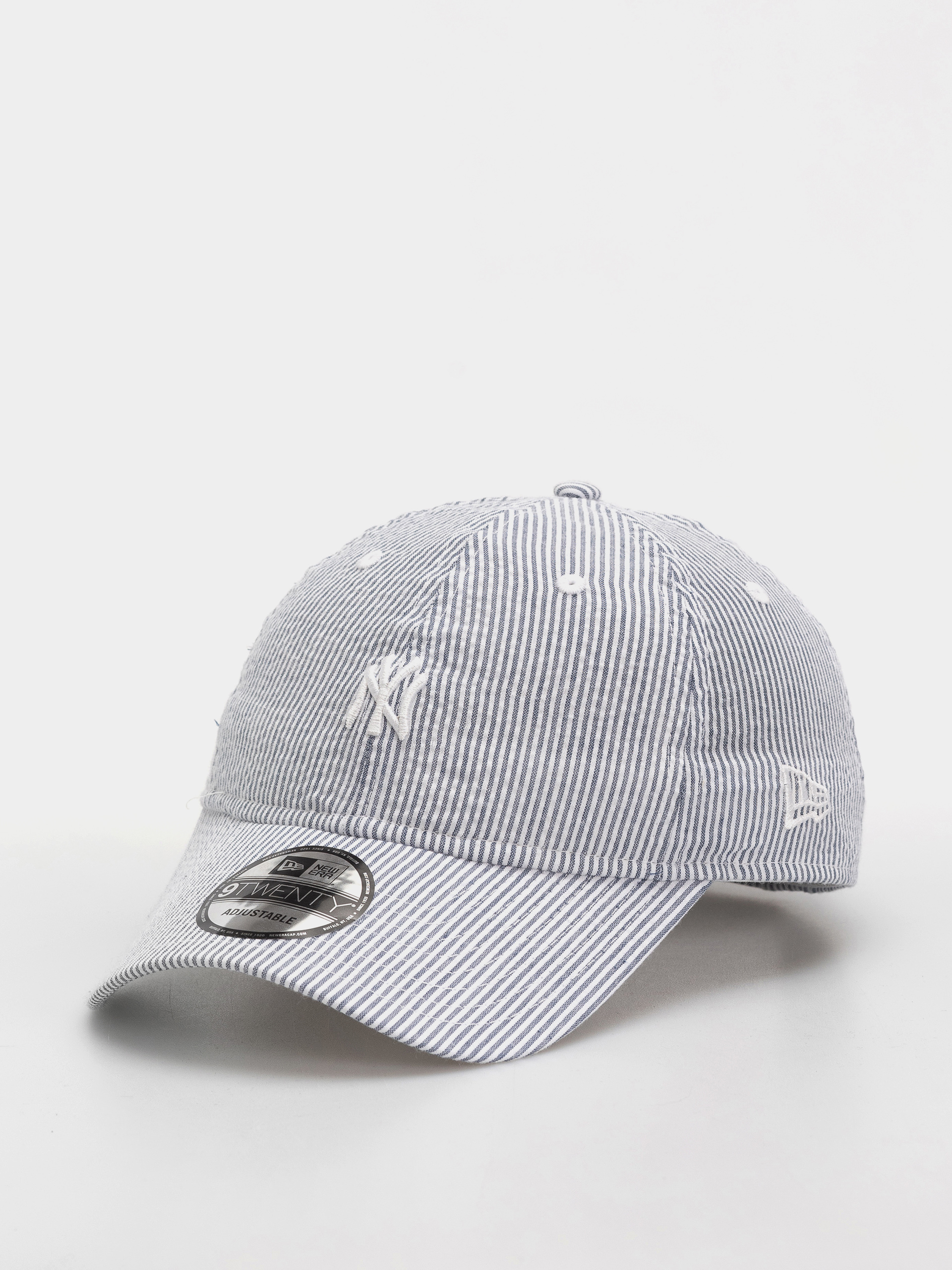 Kšiltovka  New Era Seersucker 9Twenty New York Yankees (navy/white)