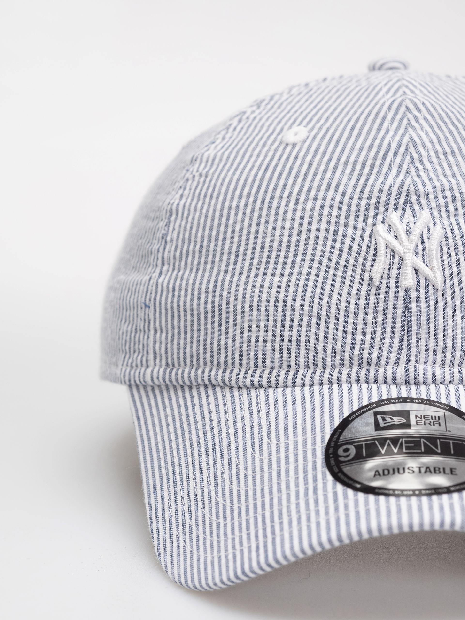Kšiltovka  New Era Seersucker 9Twenty New York Yankees (navy/white)