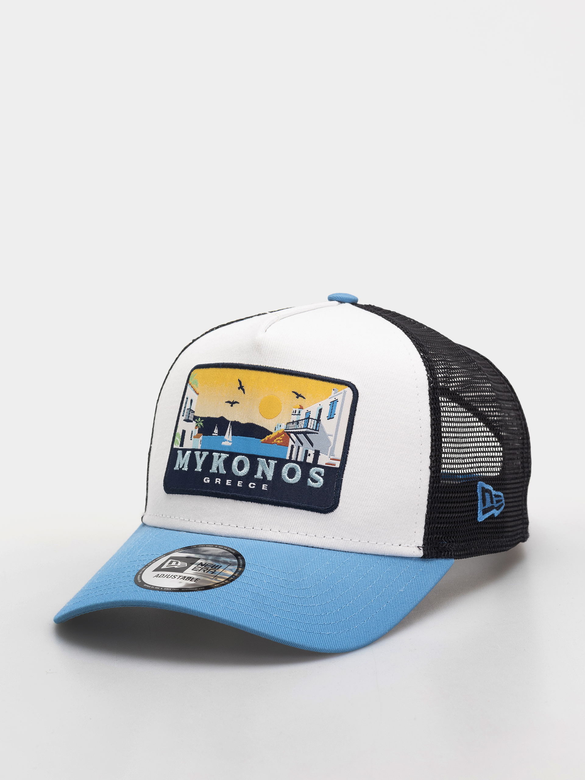 Kšiltovka  New Era Location Patch Trucker (blue/white)