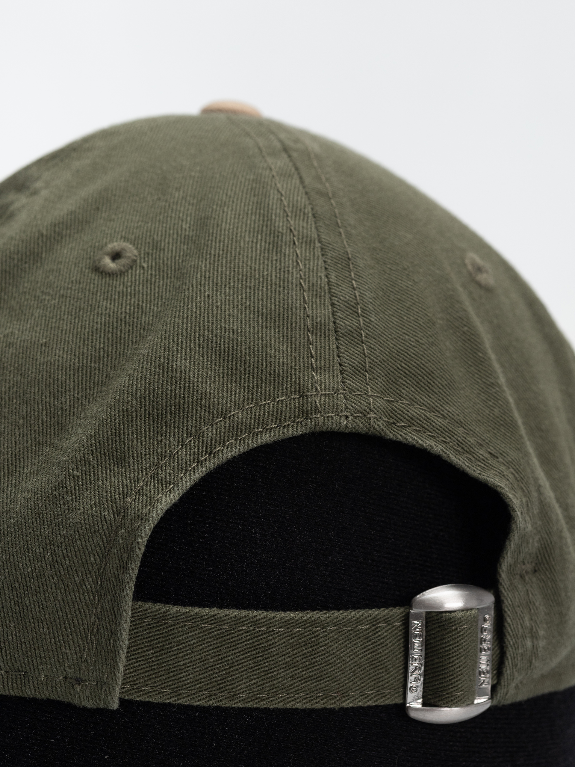 Kšiltovka  New Era Mini Washed Contrast 9Twenty Athletics (olive/camel)
