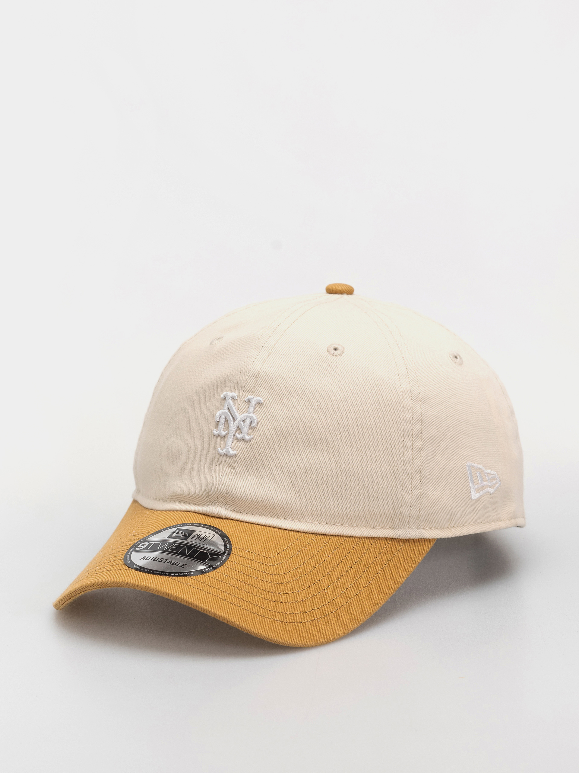 Kšiltovka  New Era Mini Washed Contrast 9Twenty Mets (light cream/brown)
