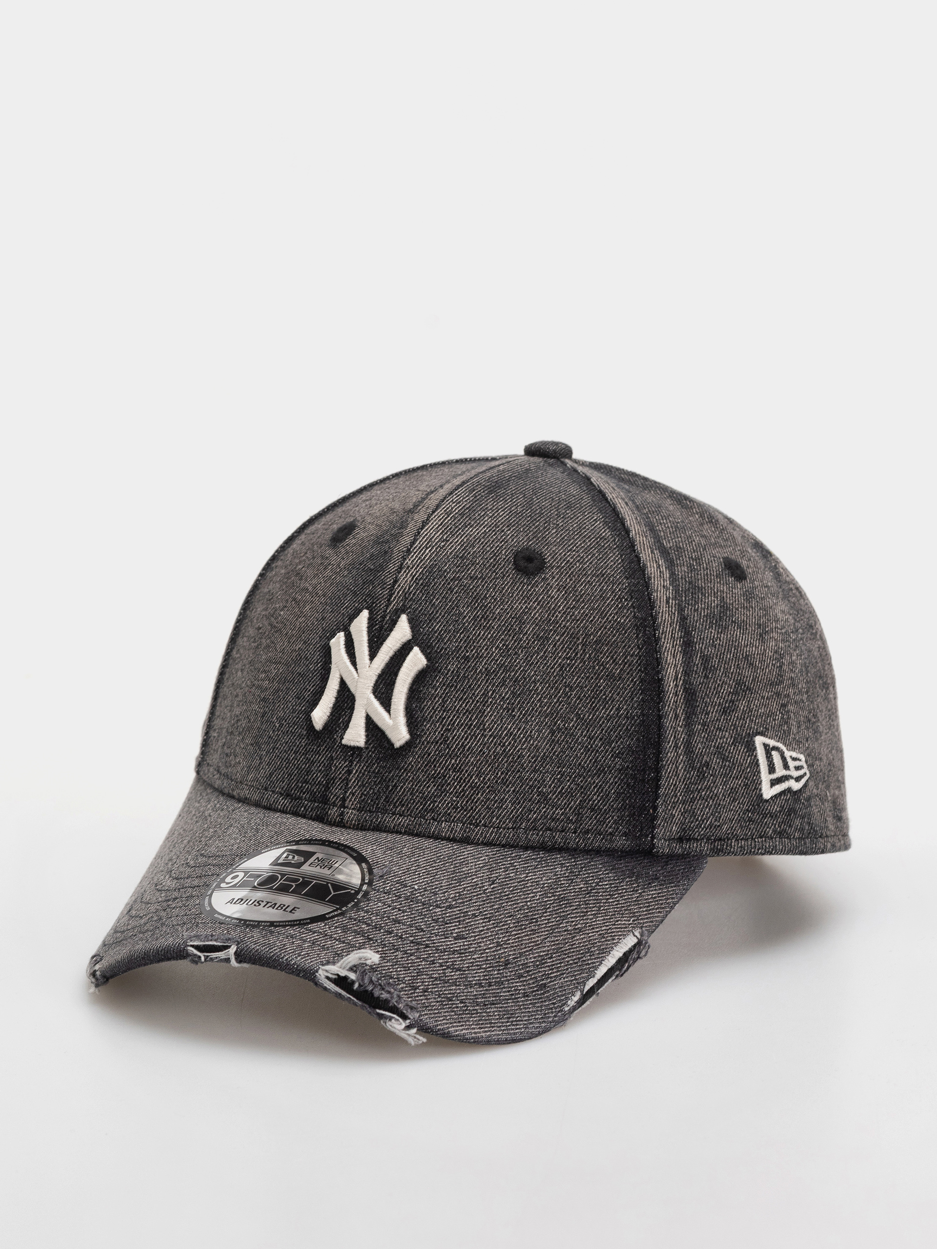 Kšiltovka  New Era Acid Wash Denim 9Forty New York Yankees (black)
