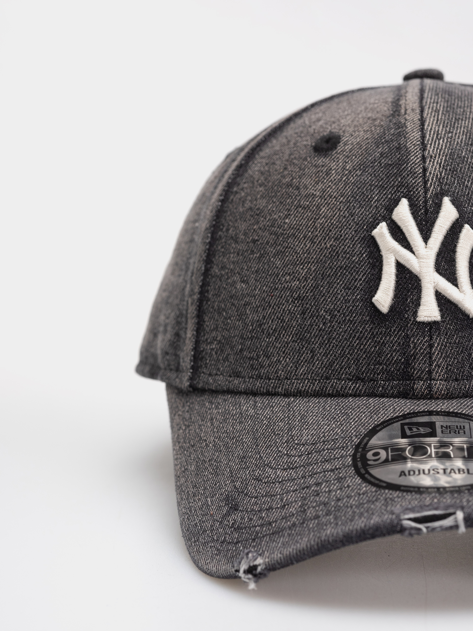 Kšiltovka  New Era Acid Wash Denim 9Forty New York Yankees (black)