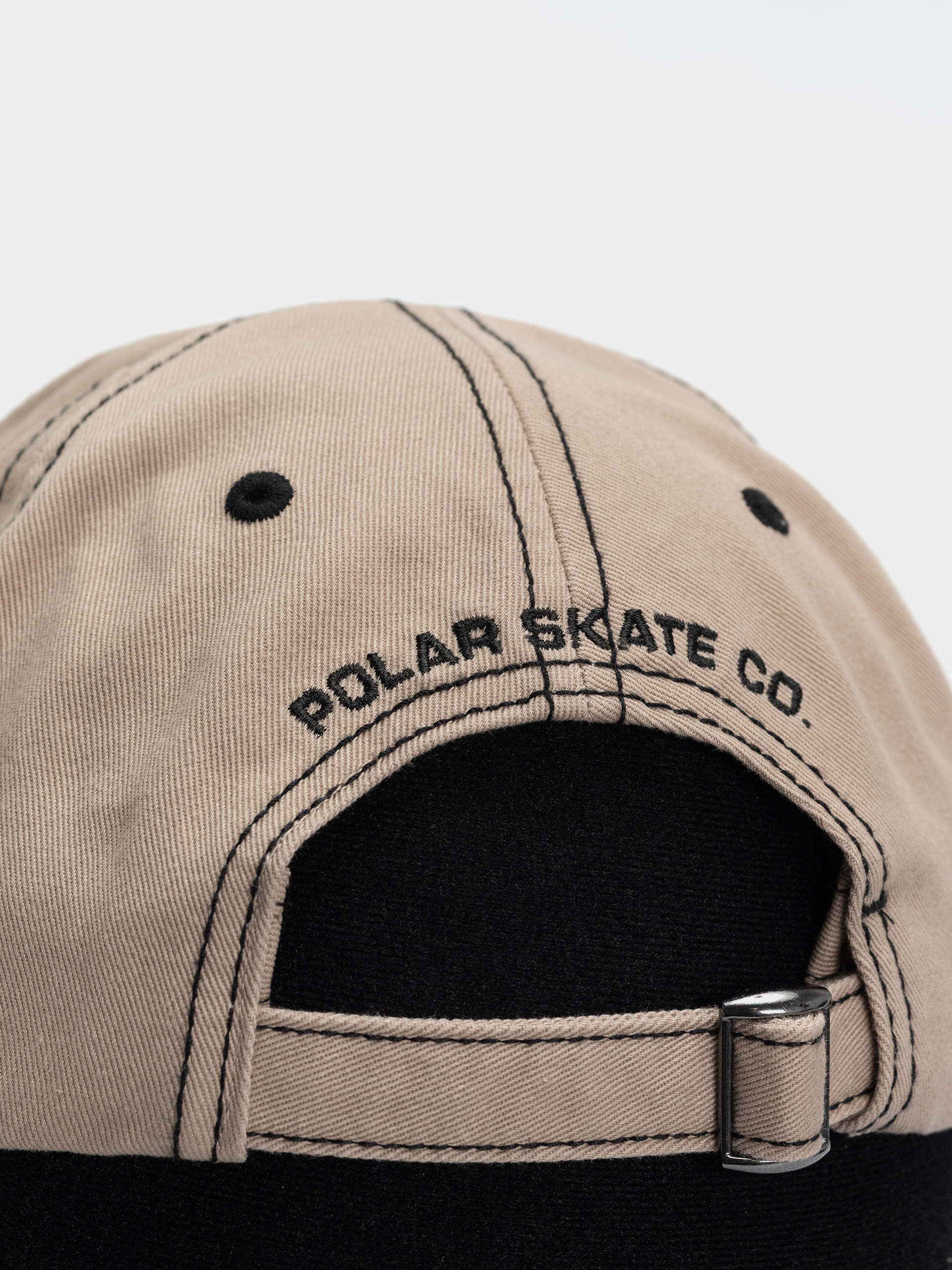 Kšiltovka  Polar Skate Sai Contrast (washed taupe)