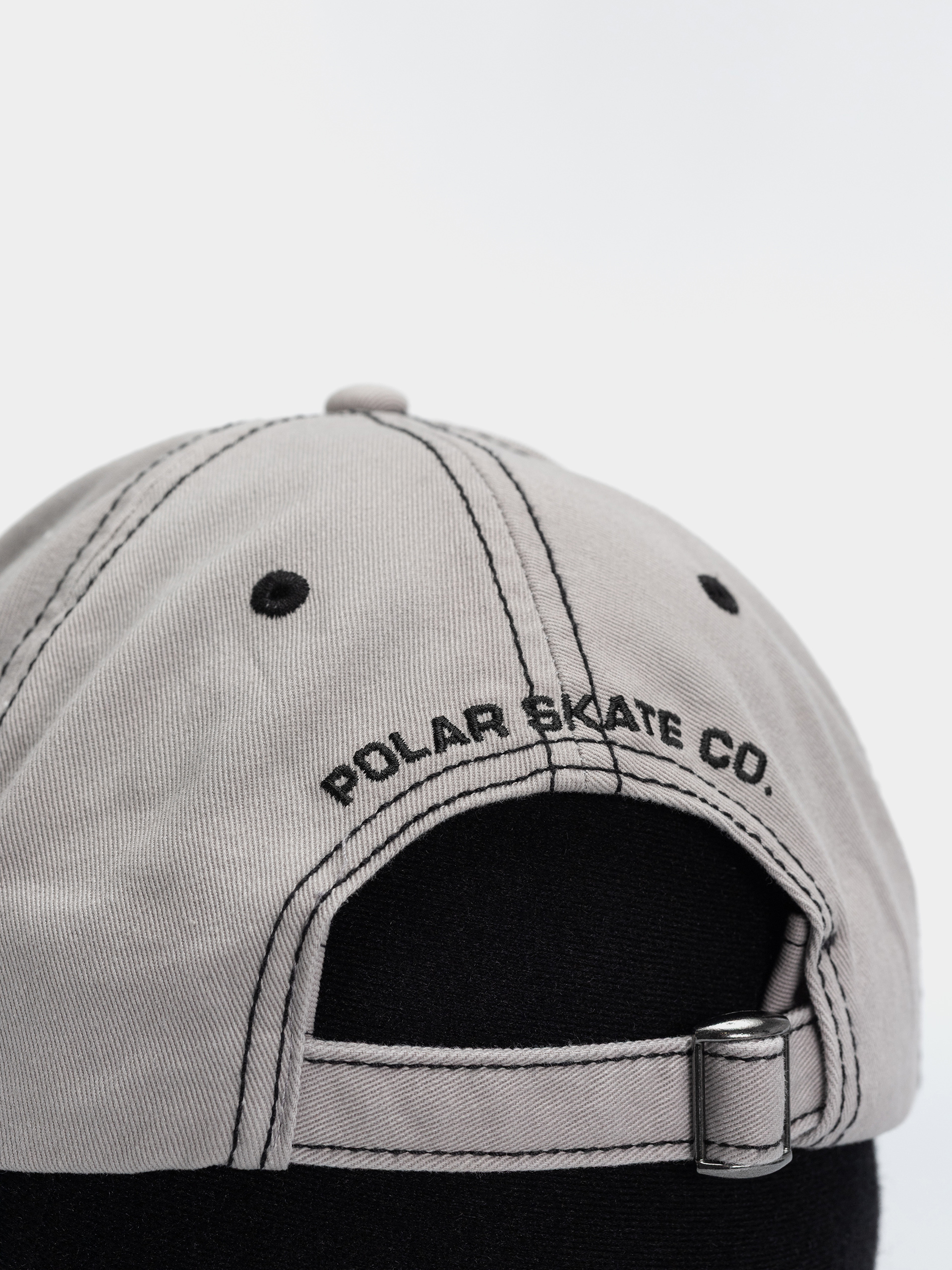 Kšiltovka  Polar Skate Sai Contrast (washed grey)
