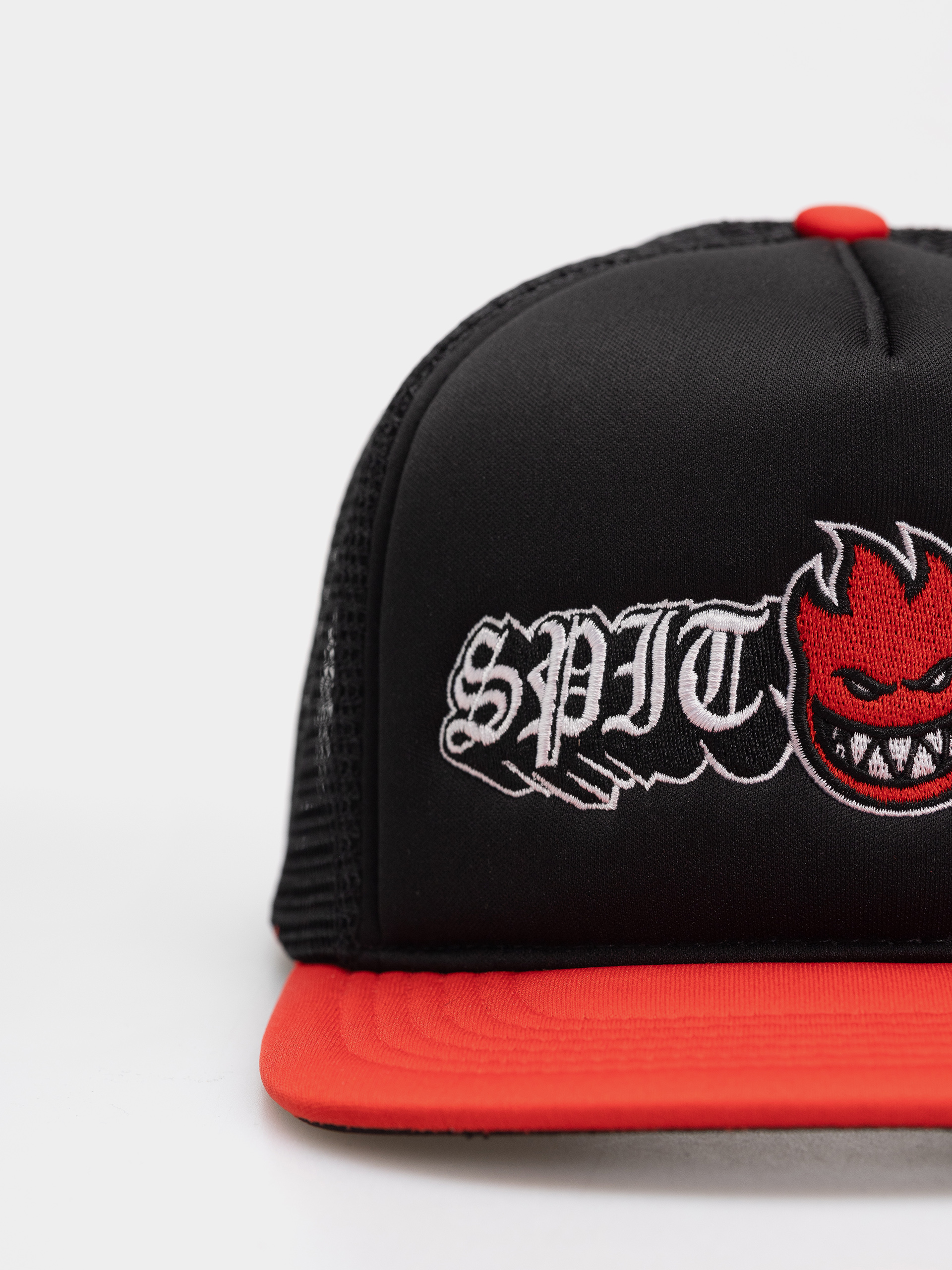 Kšiltovka  Spitfire Old E Drop Bighead (black/red)