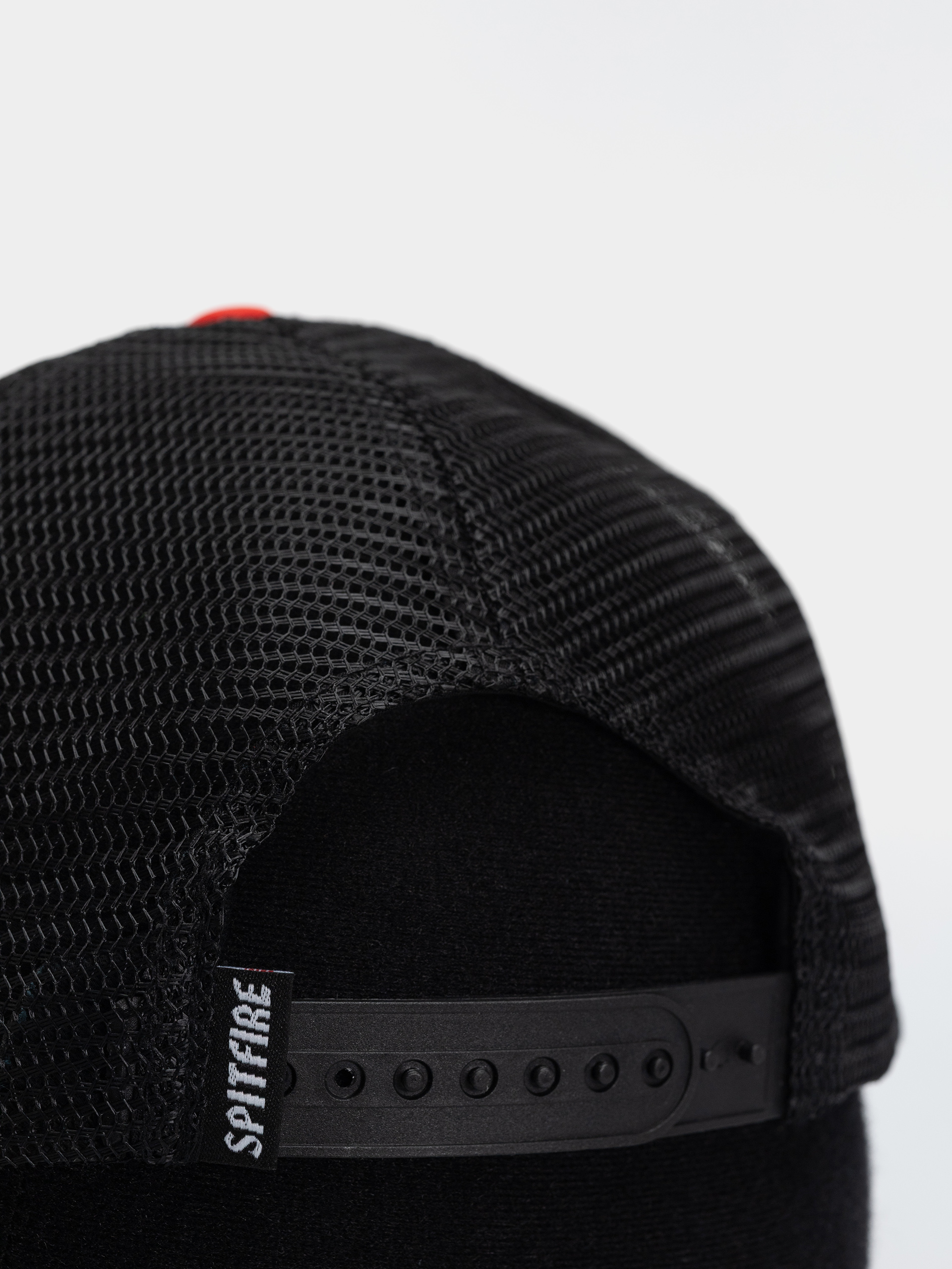 Kšiltovka  Spitfire Old E Drop Bighead (black/red)
